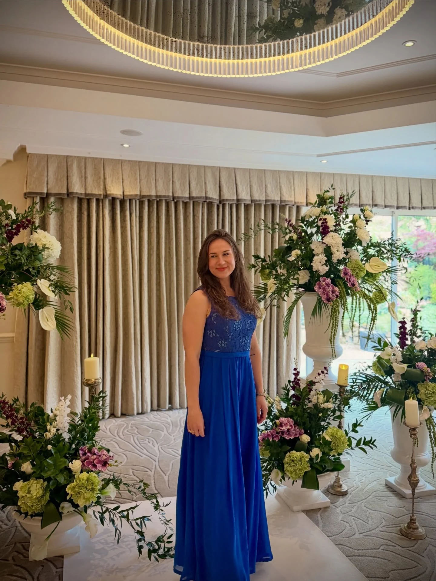 A little look back at yesterday&rsquo;s wedding showcase 💙@wentbridgehouse

One of my favourite parts of these days is seeing everything before it begins. The calm before the people arrive, candles lit everywhere, couples walking around excitedly an