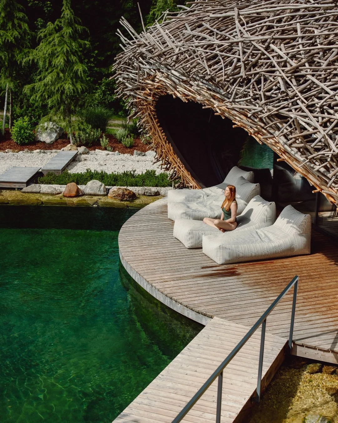 Wellness i Østrig med spa, sauna og udsigt over bjergene