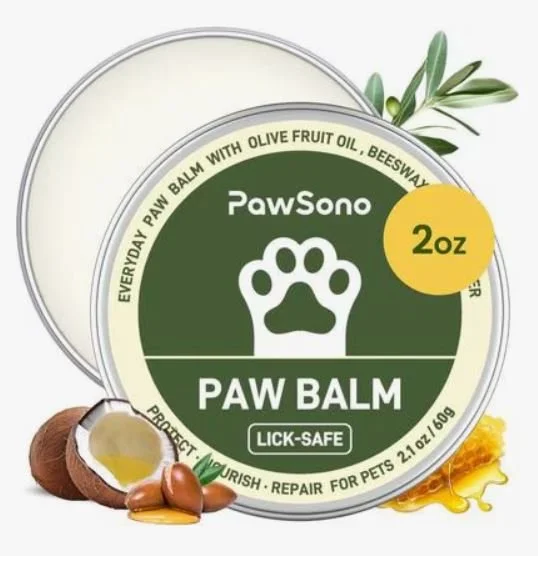 PawSono Dog &amp; Cat Paw &amp; Nose Balm, 2.1-oz jar