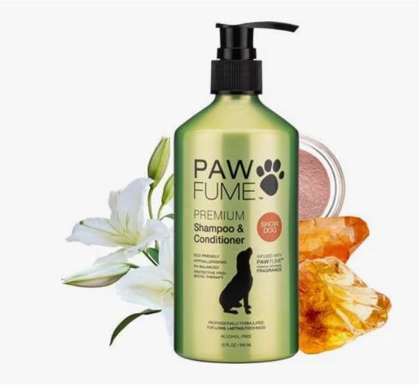 Pawfume Premium ShowDog Dog Shampoo &amp; Conditioner, 12-fl oz bottle