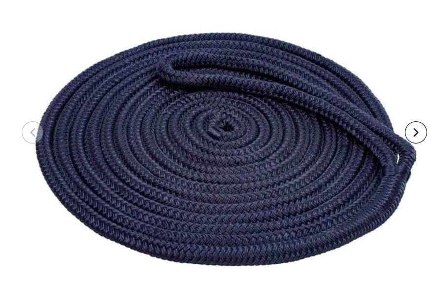 Premium Double Braided Nylon Dock Line