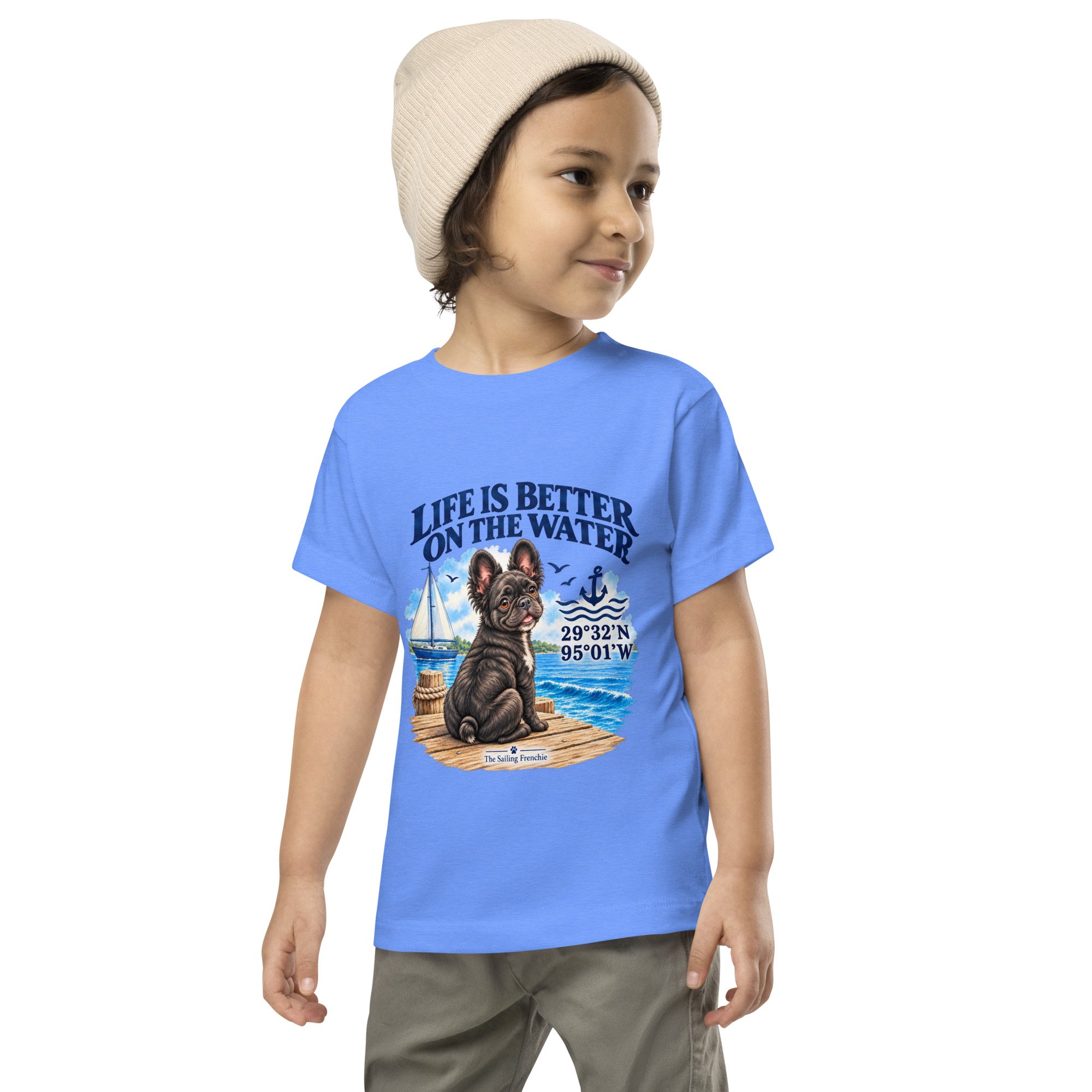 Life is Better on the Water, Toddler Short Sleeve Tee