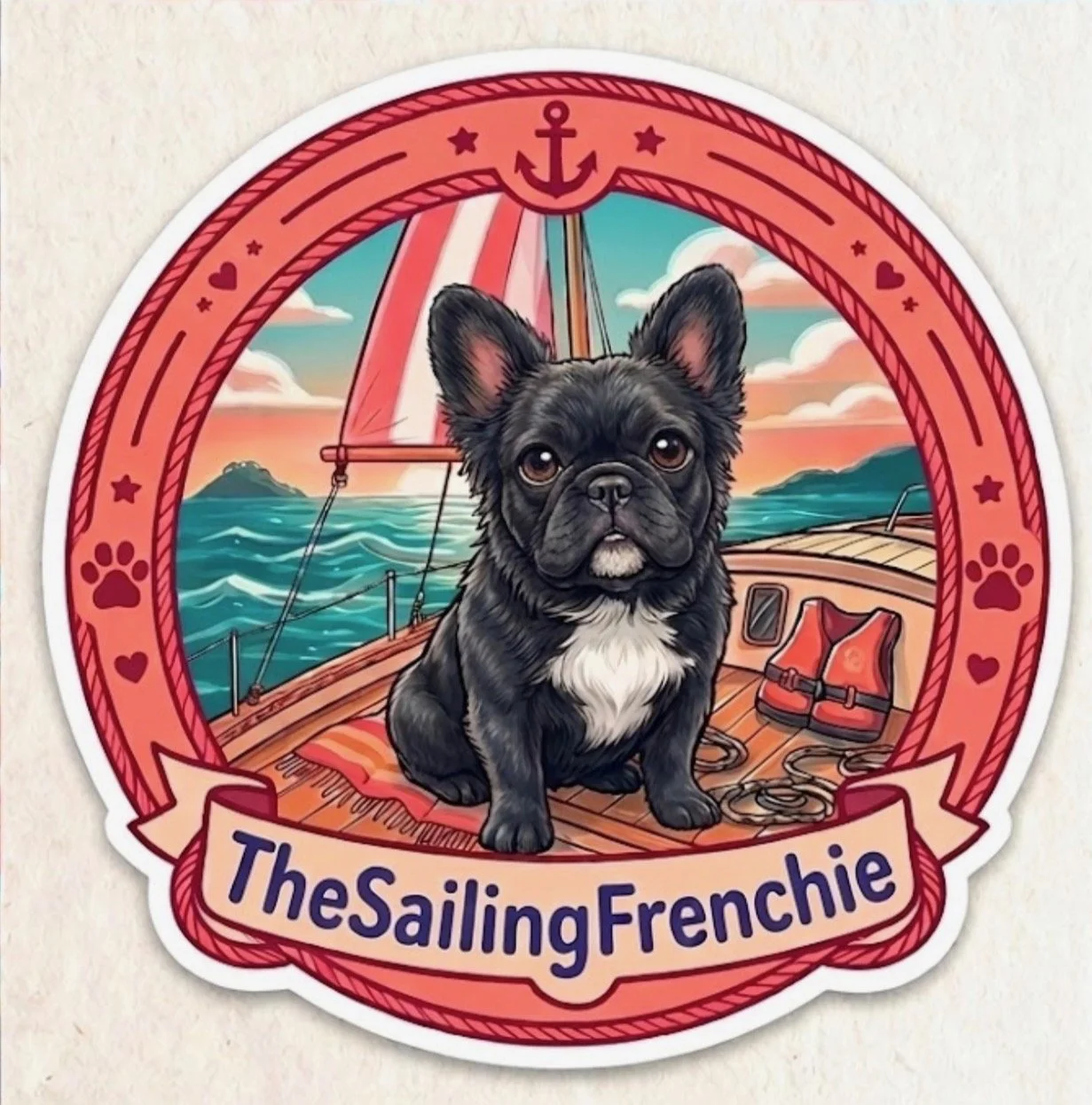 The Sailing Frenchie