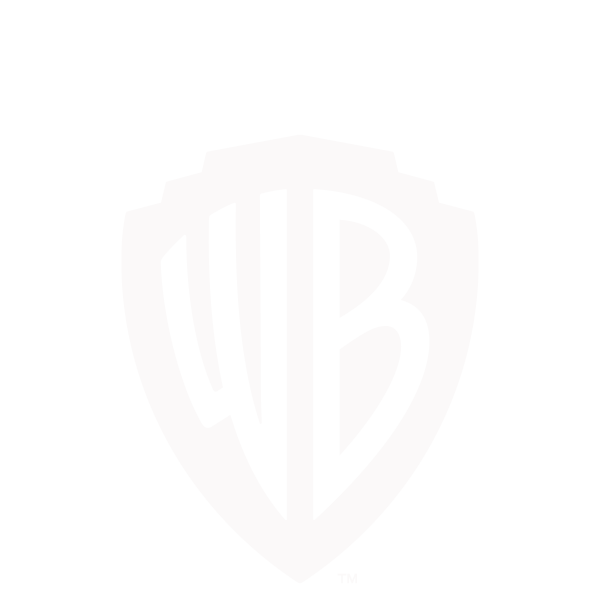 Black and white Warner Bros. logo with a shield shape and the initials 'WB' inside.