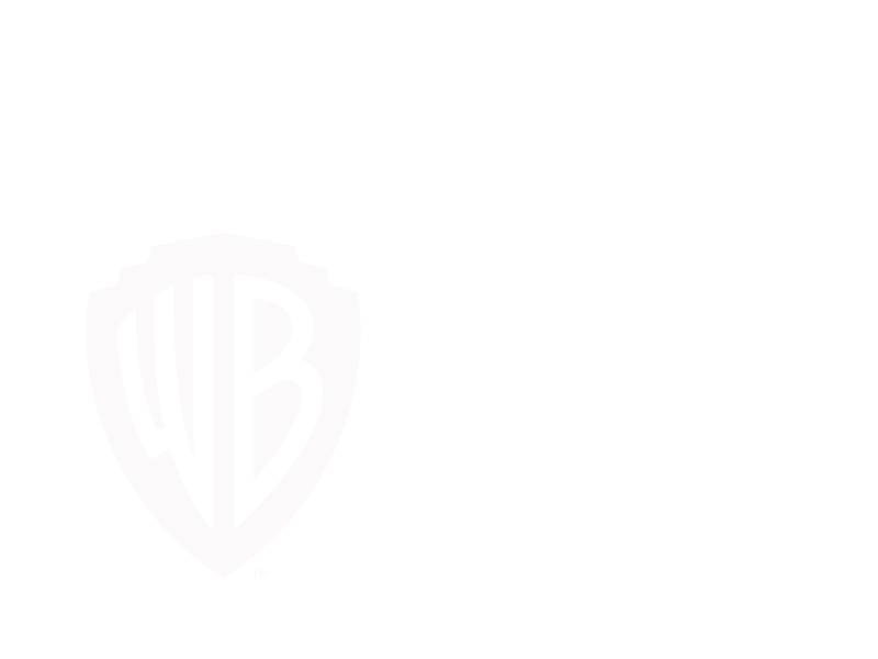 A blank white background with a faint, semi-transparent Warner Bros. logo at the bottom left corner.