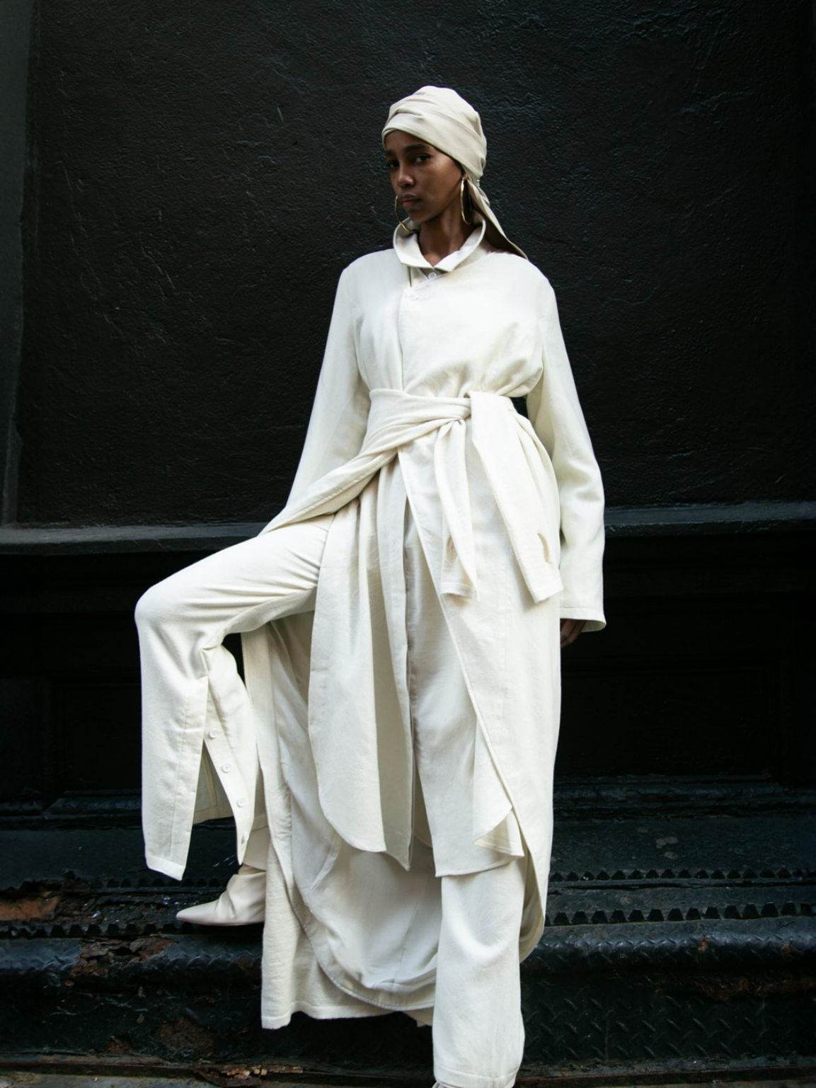 Judy Kinuthia for Nicholas K FW24 | Assistant Stylist