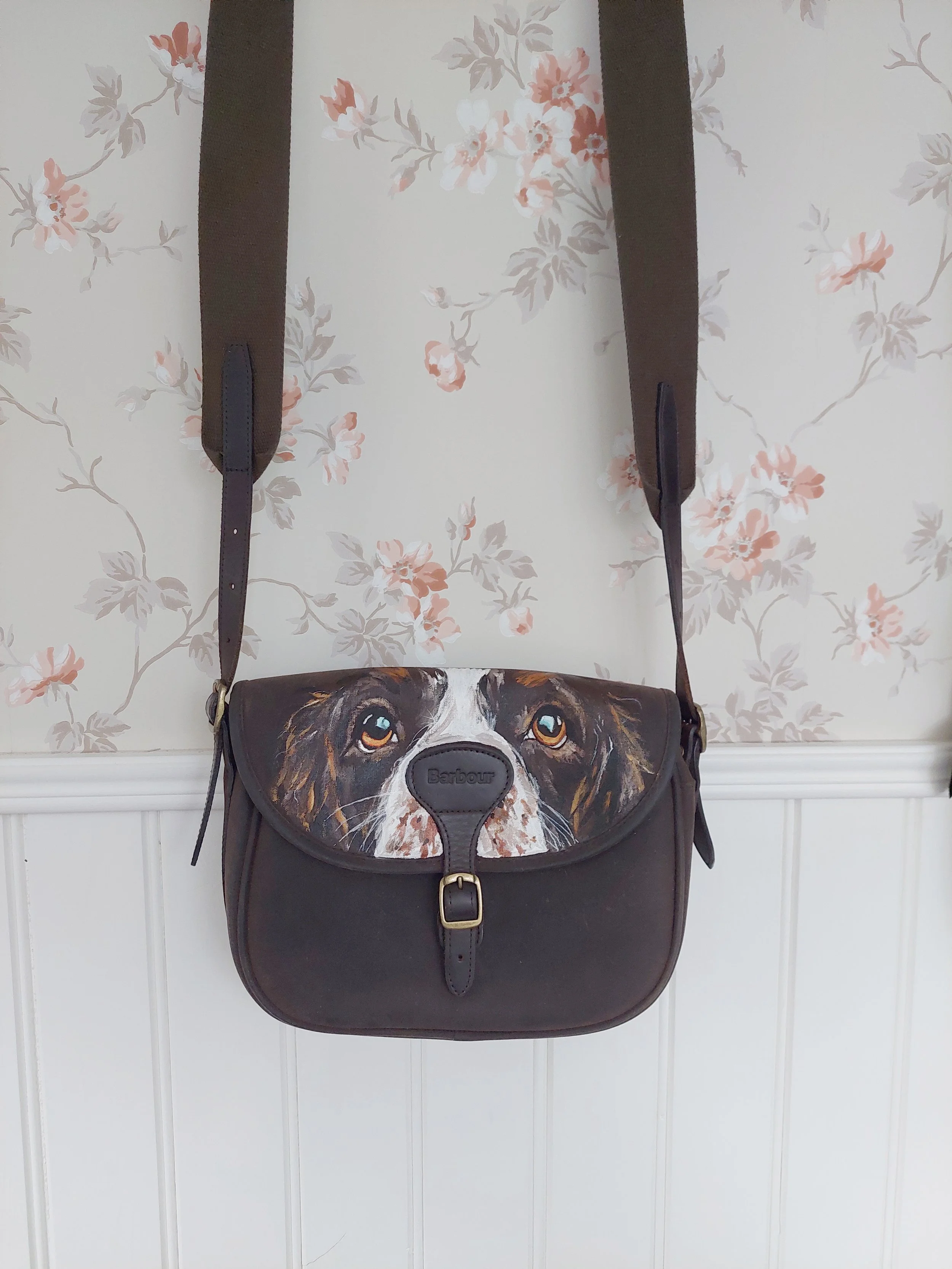 The Spaniel x Barbour Hound Bag