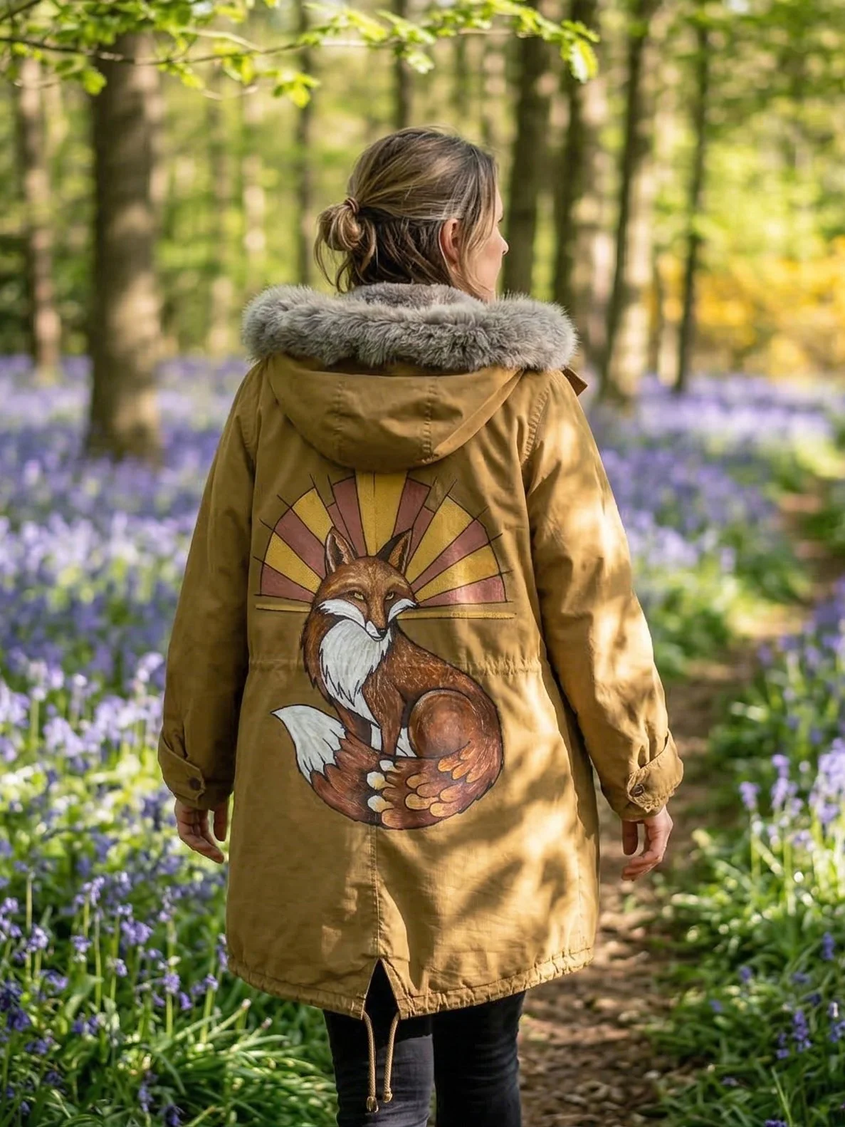 The Mulberry Fox Parka Coat