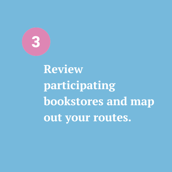 map your bookstore route