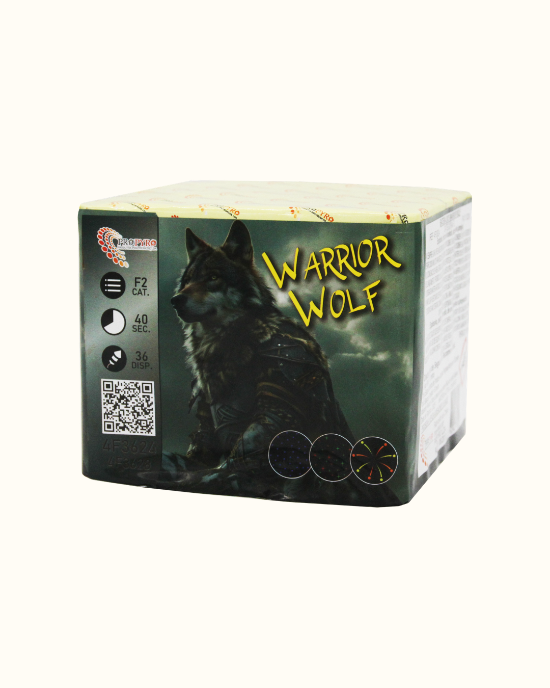 Warrior Wolf - 4F3628 - Bateria 36