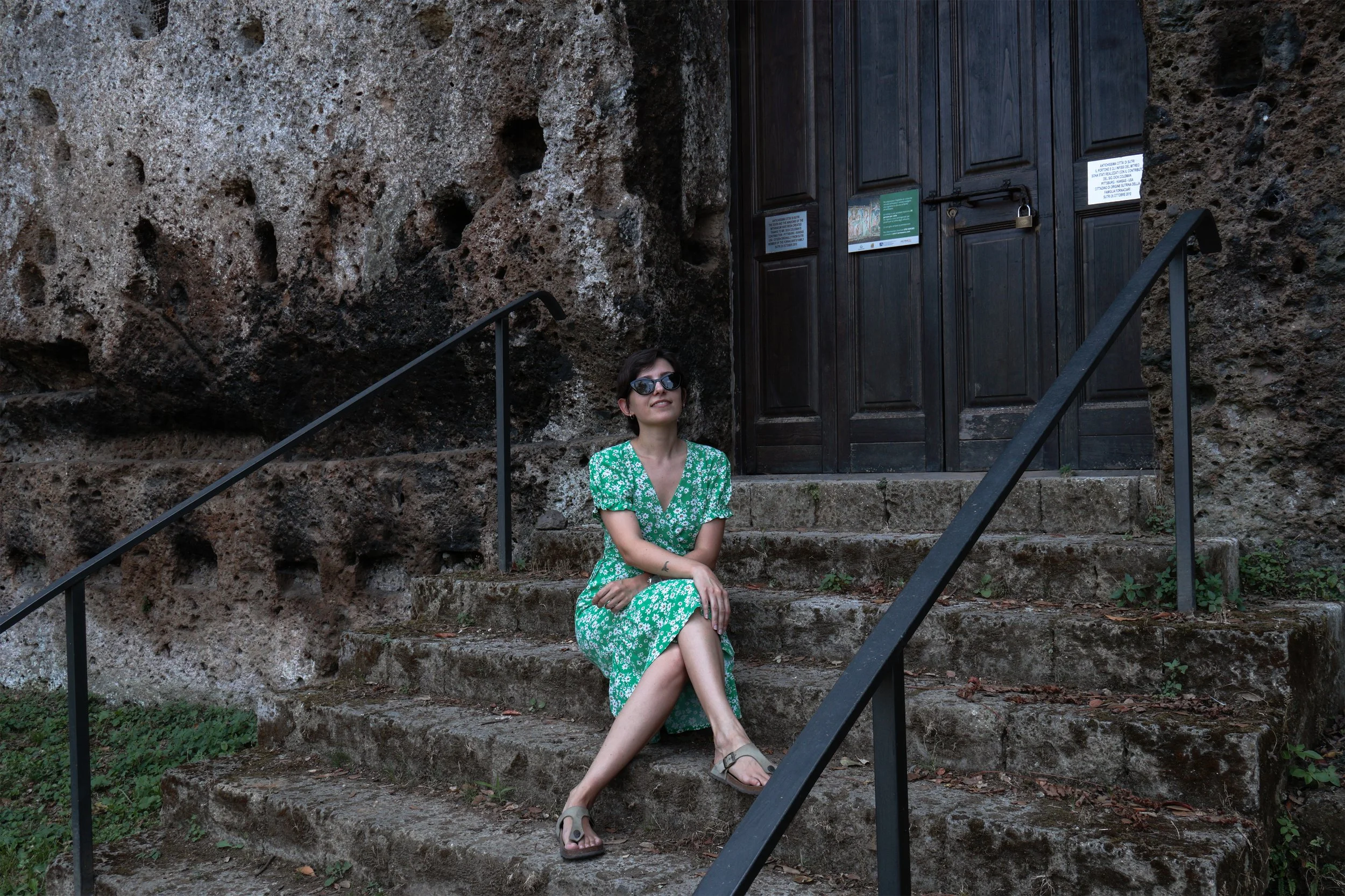 Summer Letter: Etruscan tombs and morning tea in Sutri