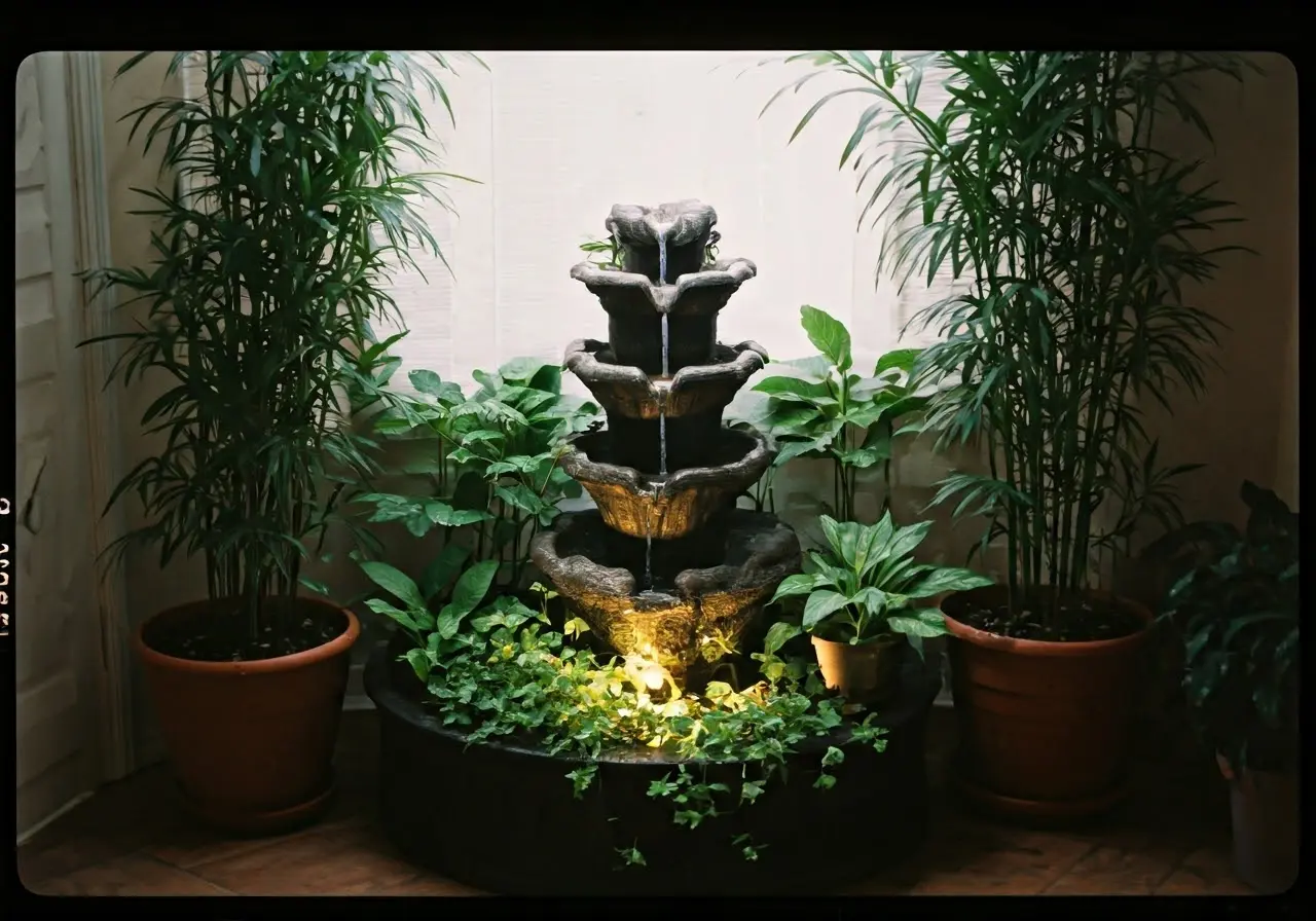 What Factors Should I Consider for Water Feature Design in Living Rooms?