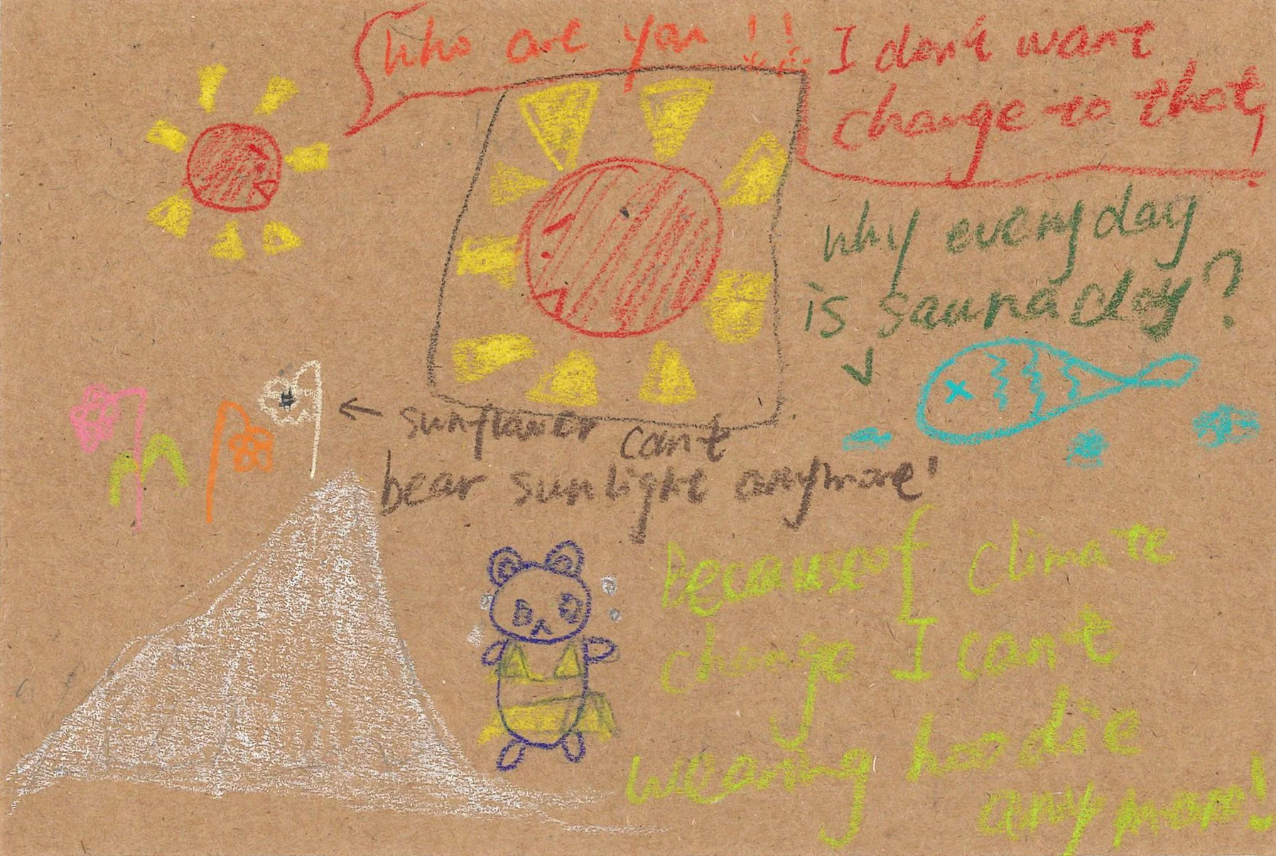 D1 (front): "The environment is so important, not only for us."