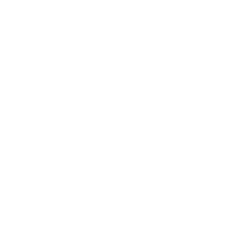 Wit gestileerd logo met een cirkel en een verfspetter, mogelijk met een letter 'J' of 'L' erin.