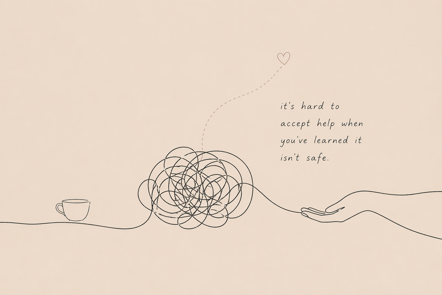 Why Accepting Help Feels Harder Than Giving It