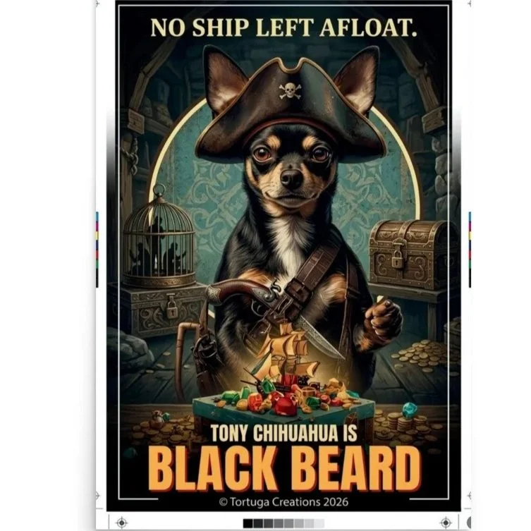 Tortuga Creations Exclusive: "Cinematic Chihuahua" Parody 3-Poster Set