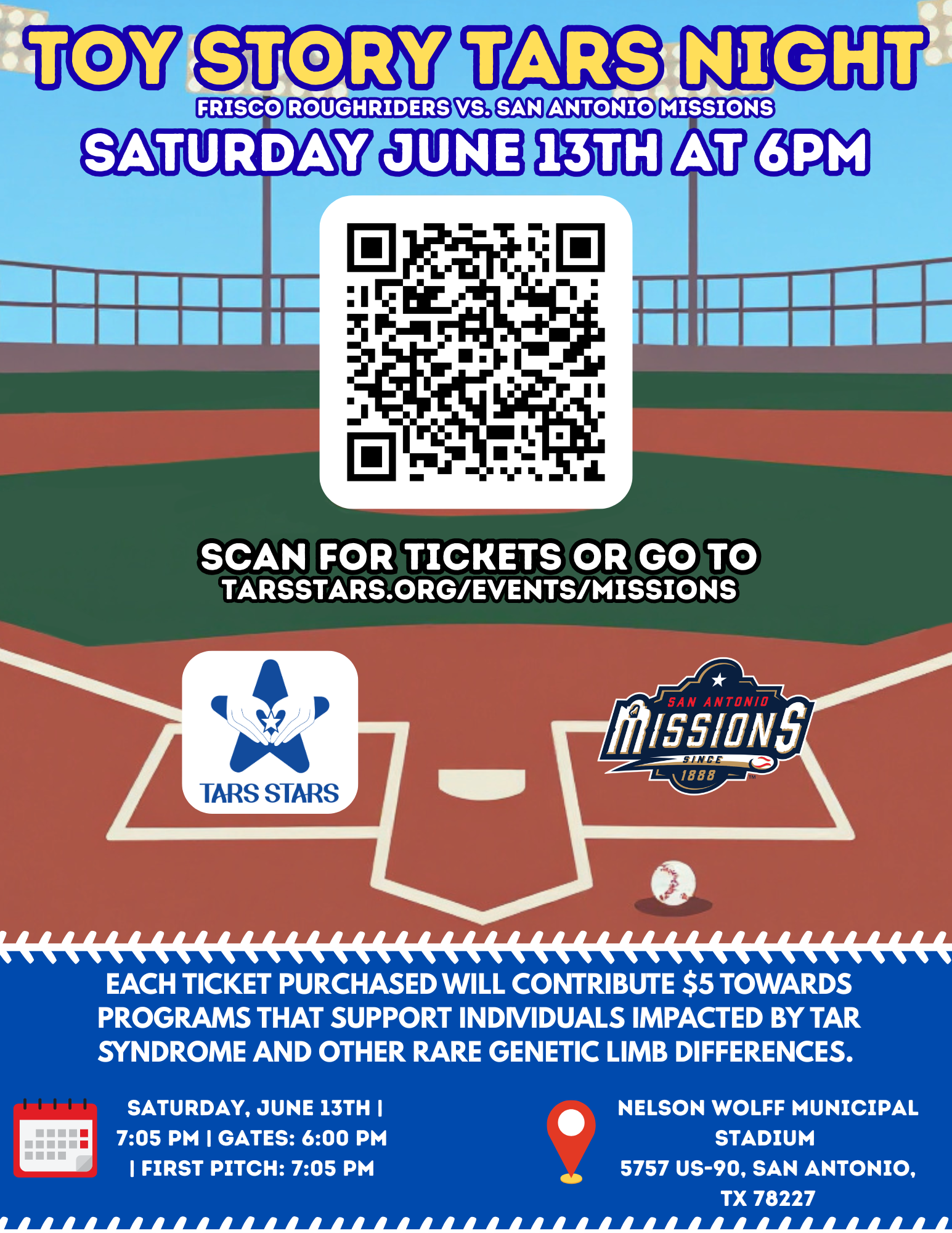 TARS STARS x Missions Baseball