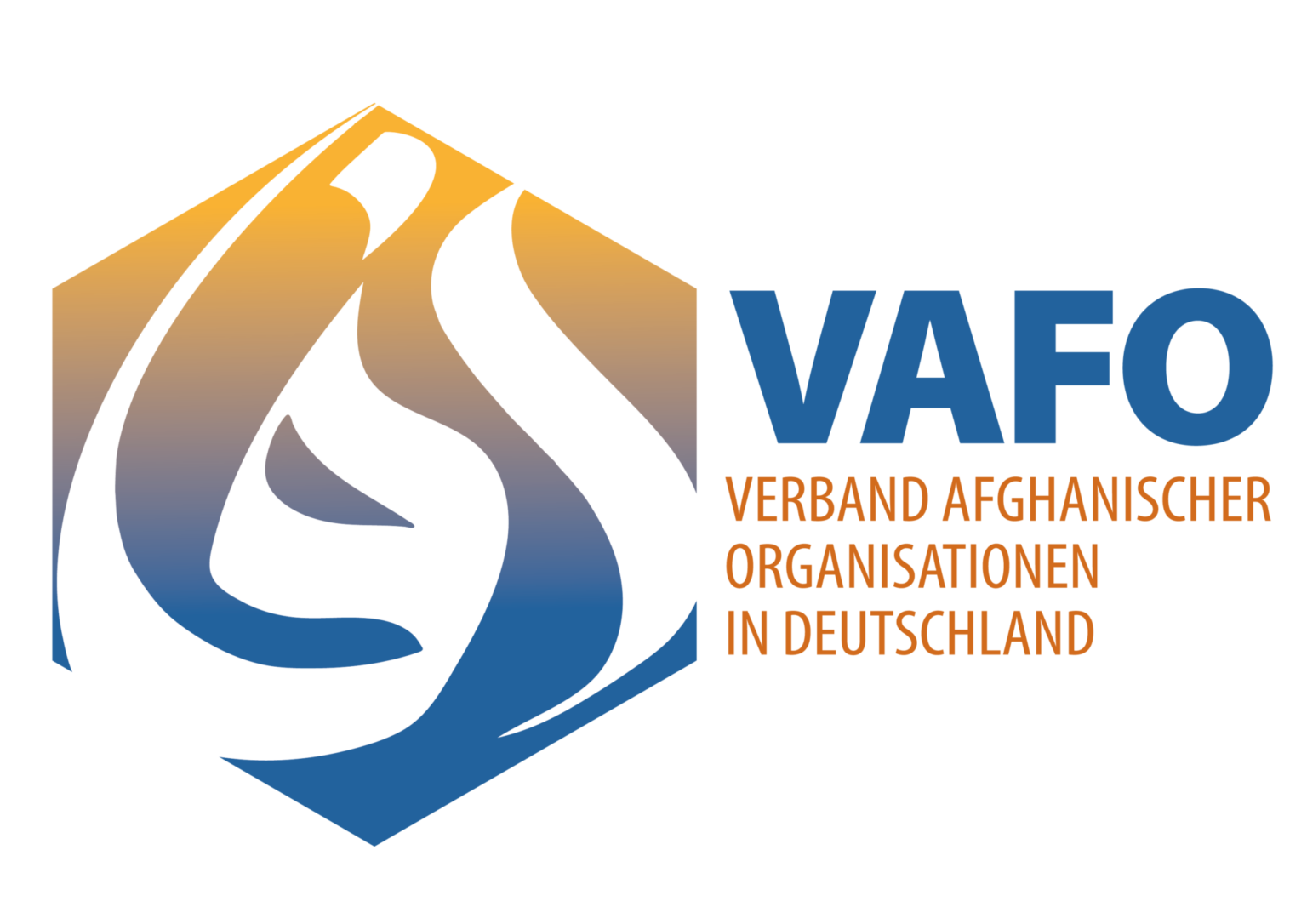 Logo des Deutschen Instituts für Normung, bestehend aus einer stilisierten blauen Flamme, einem blauen Rechteck, einem orangefarbenen Rechteck und einem goldfarbenen Rechteck.