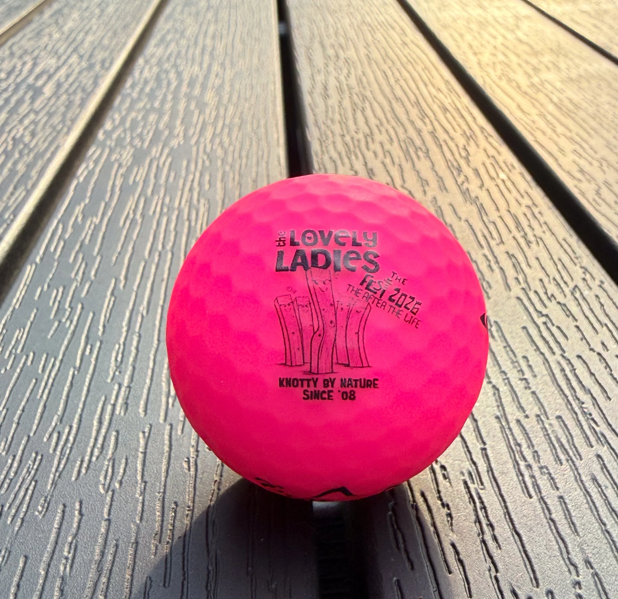 Golf Ball Lovely Ladies Pink Callaway Supersoft 1 Single Ball - $5