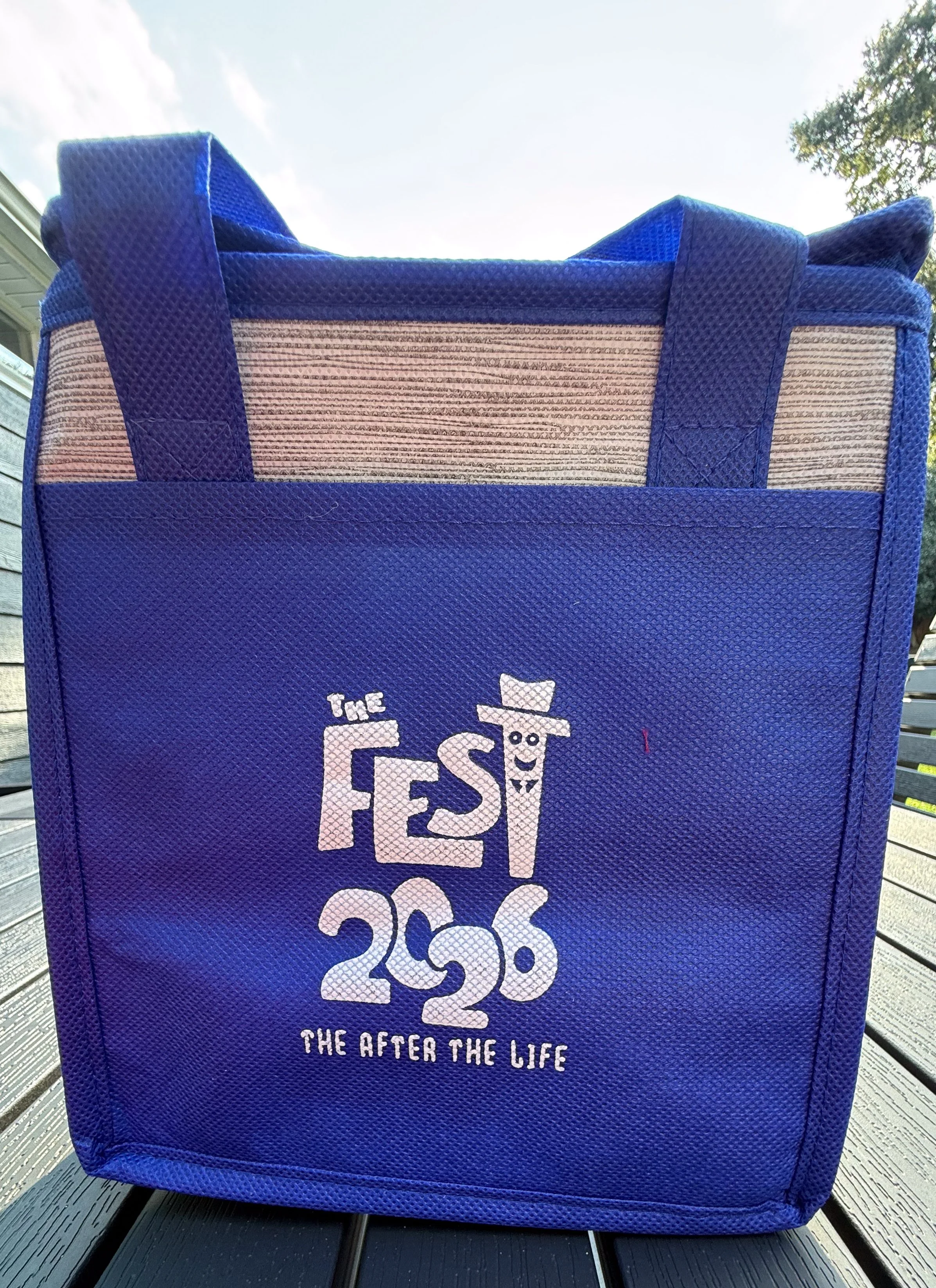 Bag Cooler Bag Fest 2026 Blue - $10