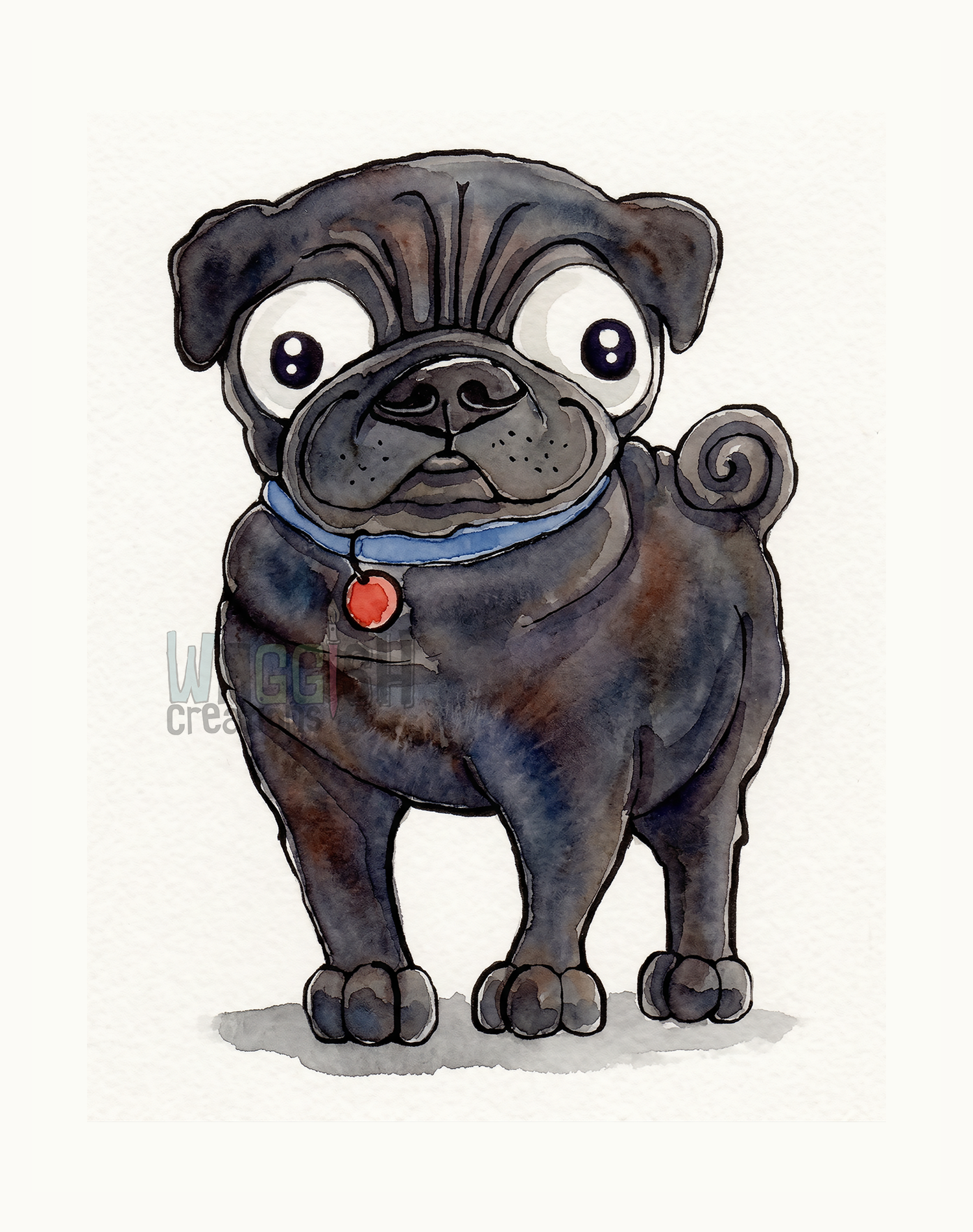Pug (black)