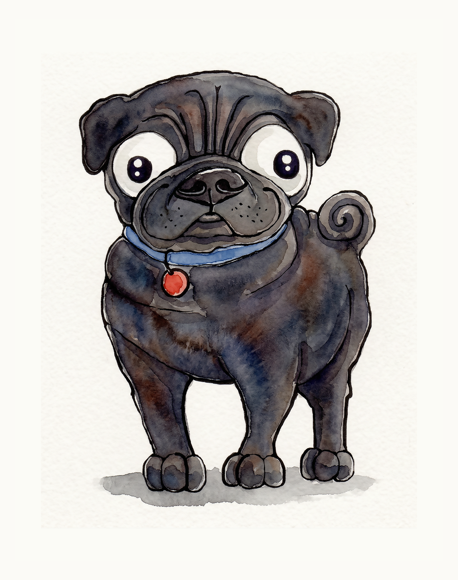 Pug (black)