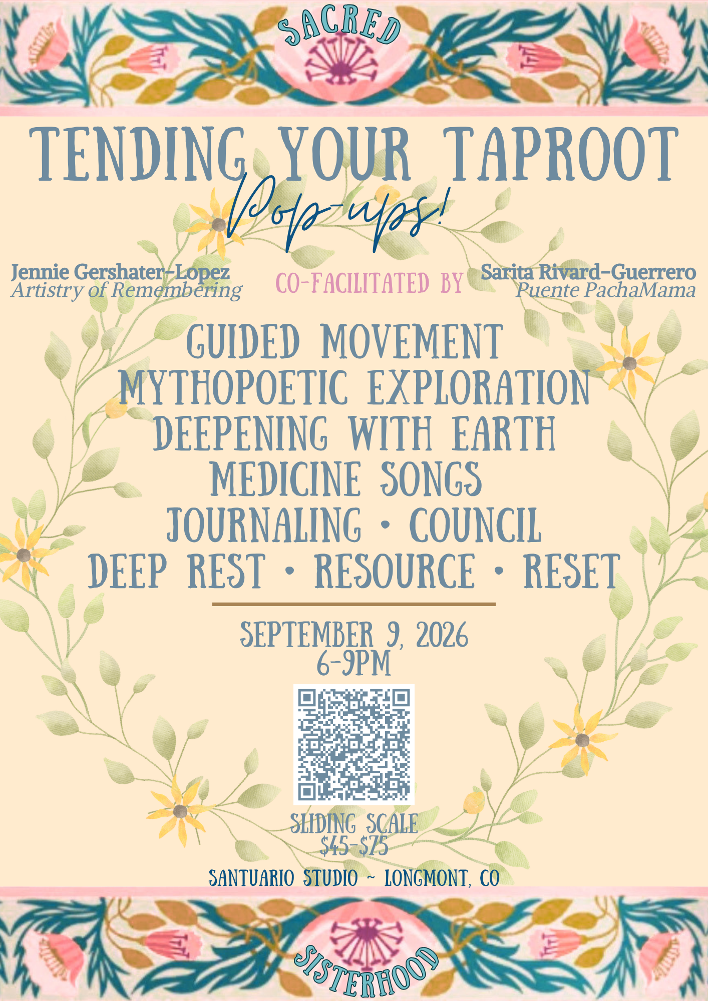 September 9 ~ Tending Your Taproot