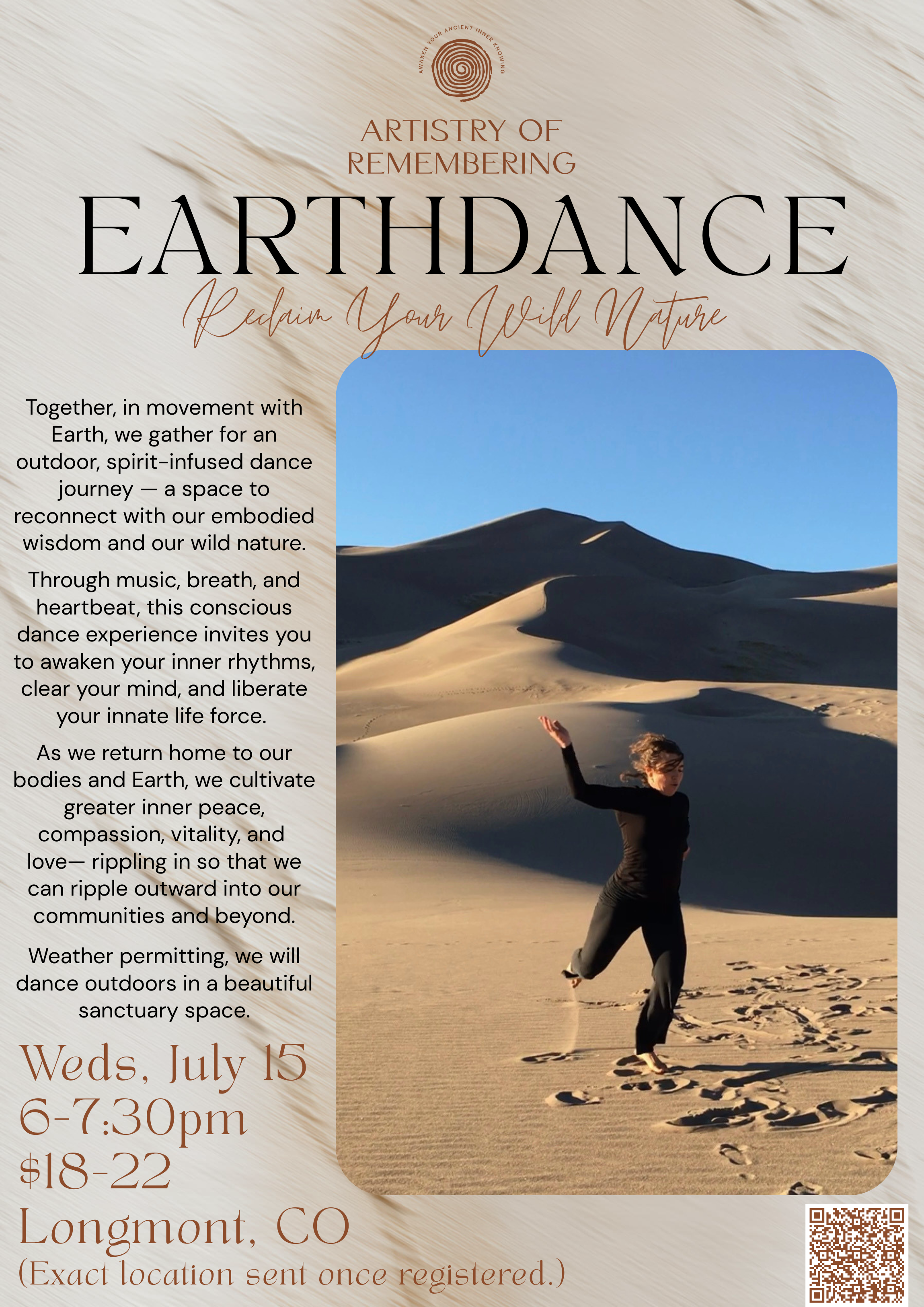 July 15 ~ EARTHDANCE