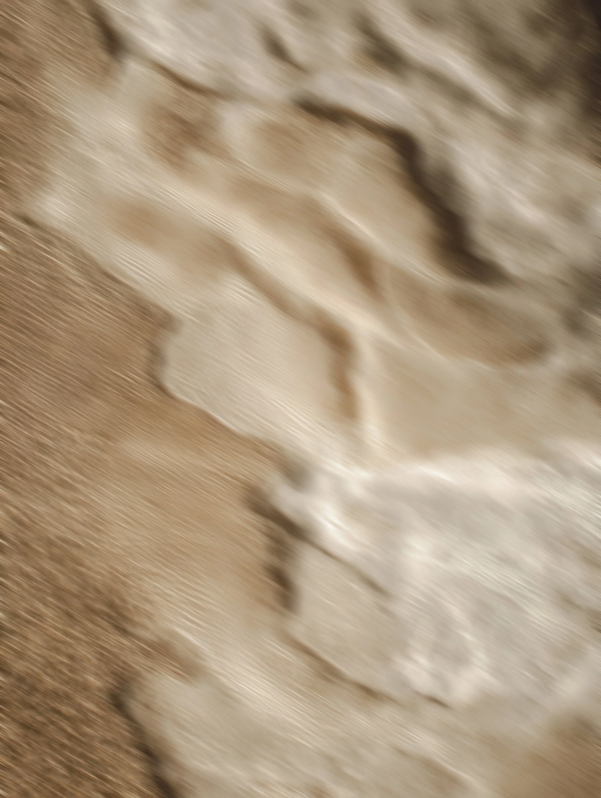 Blurred close-up of wooden stairs.