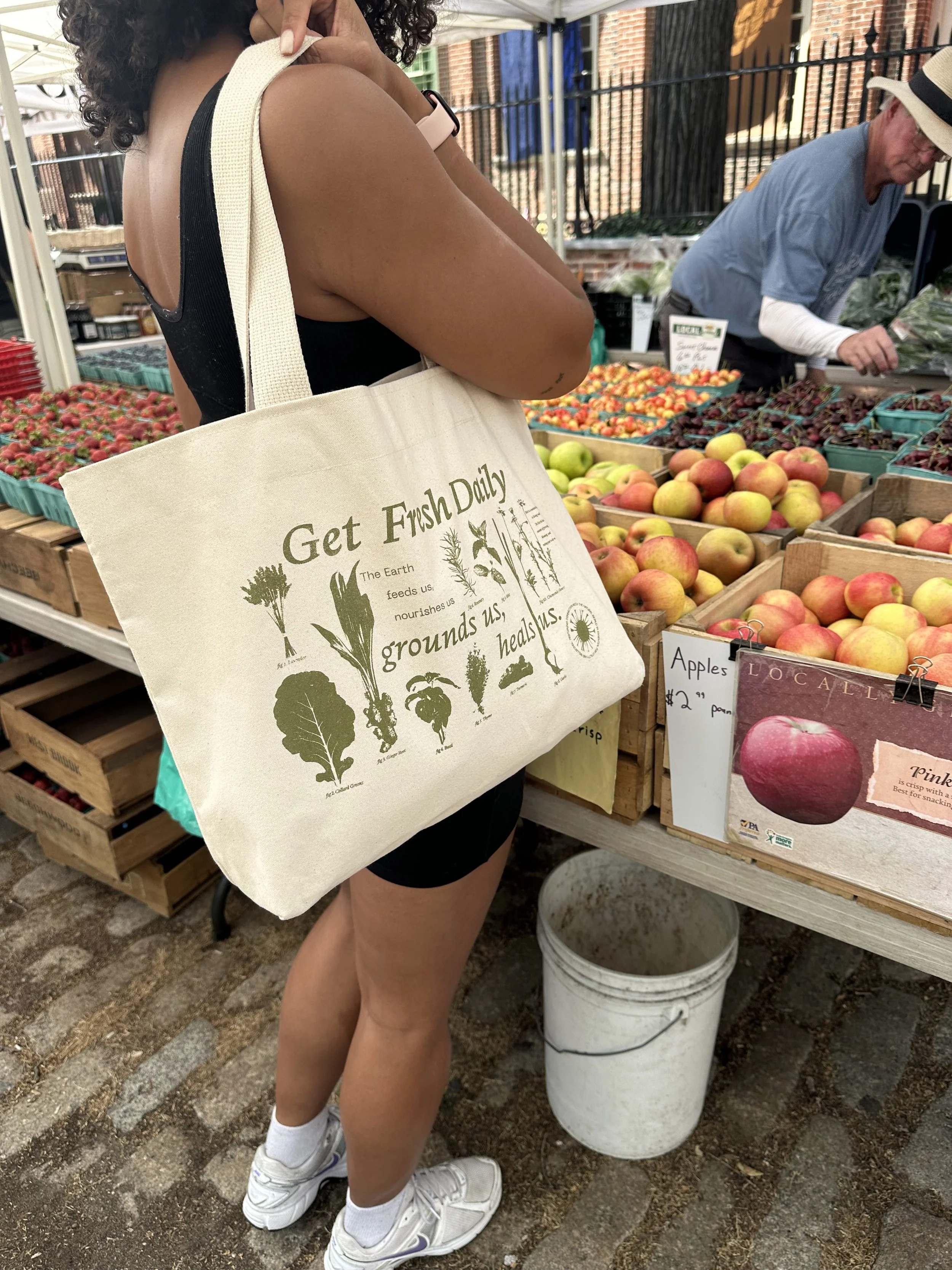 Get Fresh Daily Tote Bag