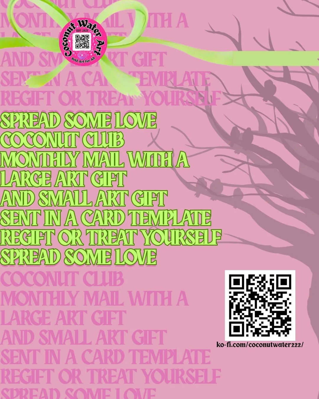 Finally updated Ko-fi now I&rsquo;m taking things seriously. Support from &pound;2 and snail mail from &pound;5 x #kofi #kofiuk #artprints #emergingartist