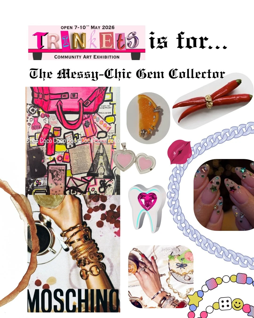 Swipe to find your people. 🪩 Trinkets season awaits&hellip;

#glasgowart #trinkets26 #scottishart #whatsoninmay #WhatsonGlasgow 

Home Art Studio | Small Art Business | Art Pop-up