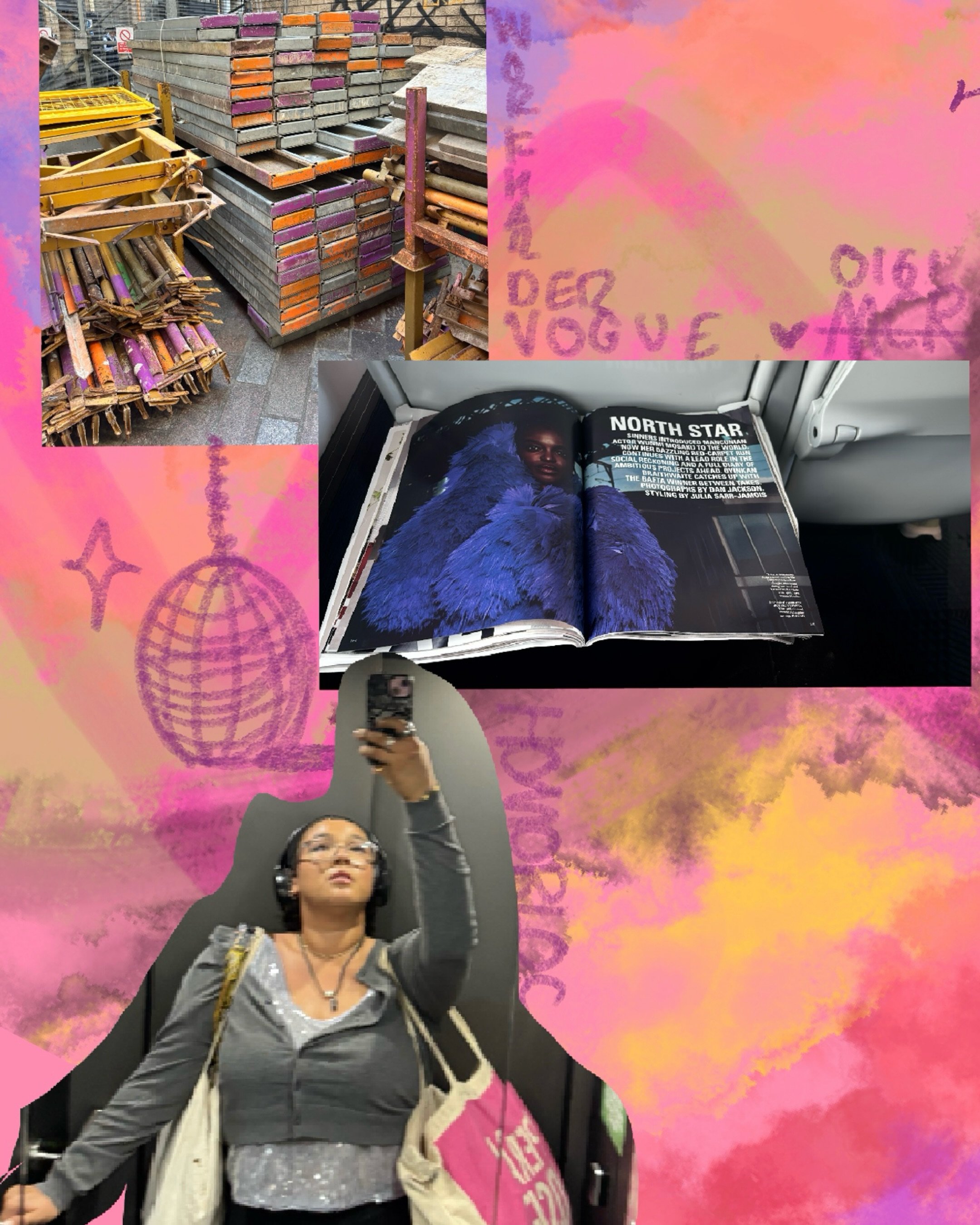 This week in art 
Homobloc and experiencing all sides of events 
0161 in vogue 
Starting my biggest oil painting and remind myself there is always something bigger 
I&rsquo;ll be posting with @scottishworkingclassnetwork this week and have Canva at t