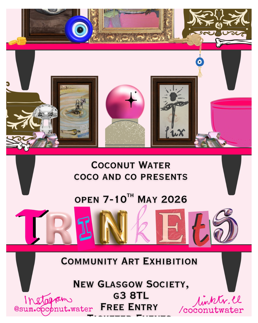Trinket Exhibition : Tickets : Open Night 7/05/2026