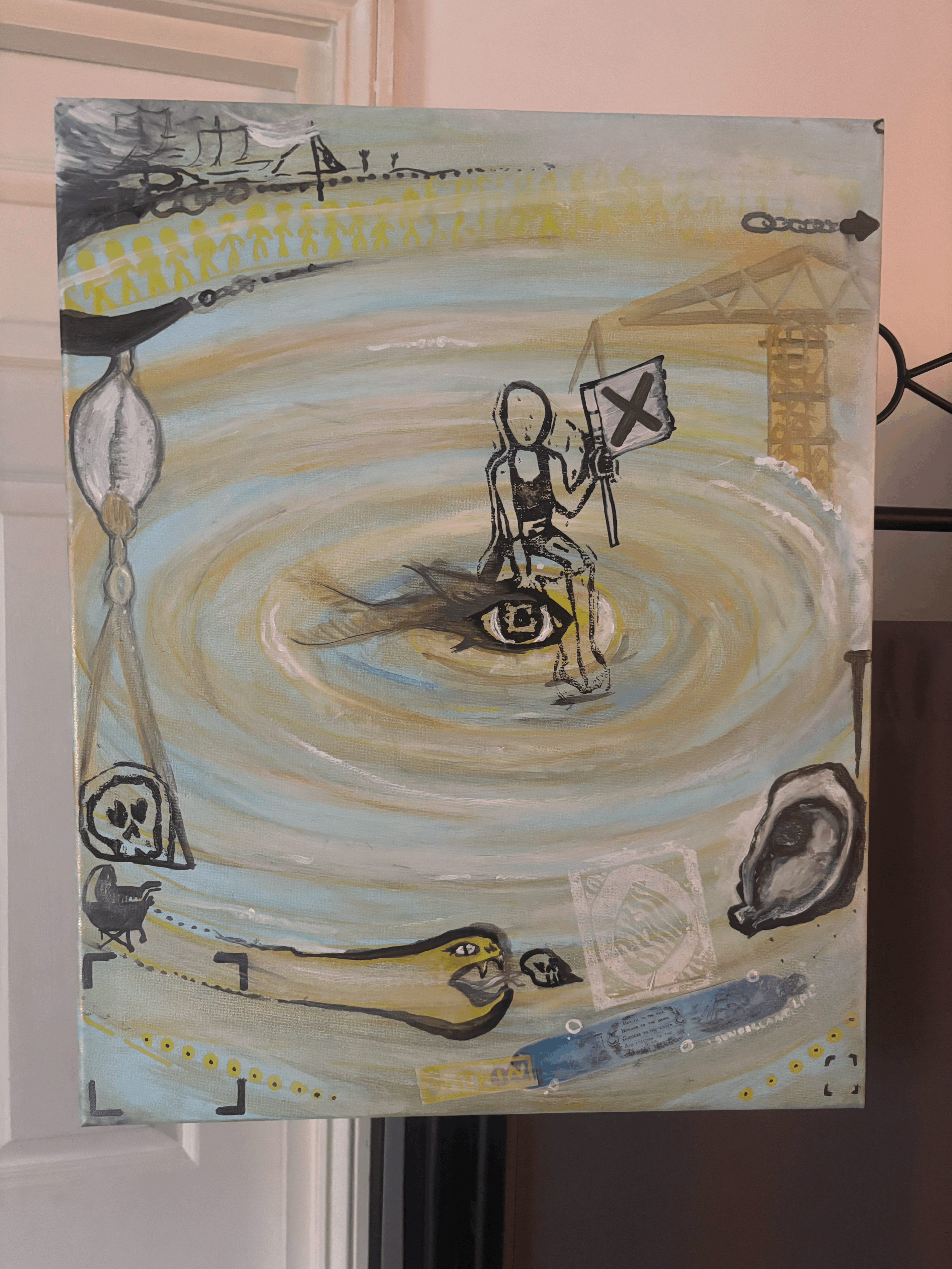 Las Ostras Y Obeah (2026, Canvas)