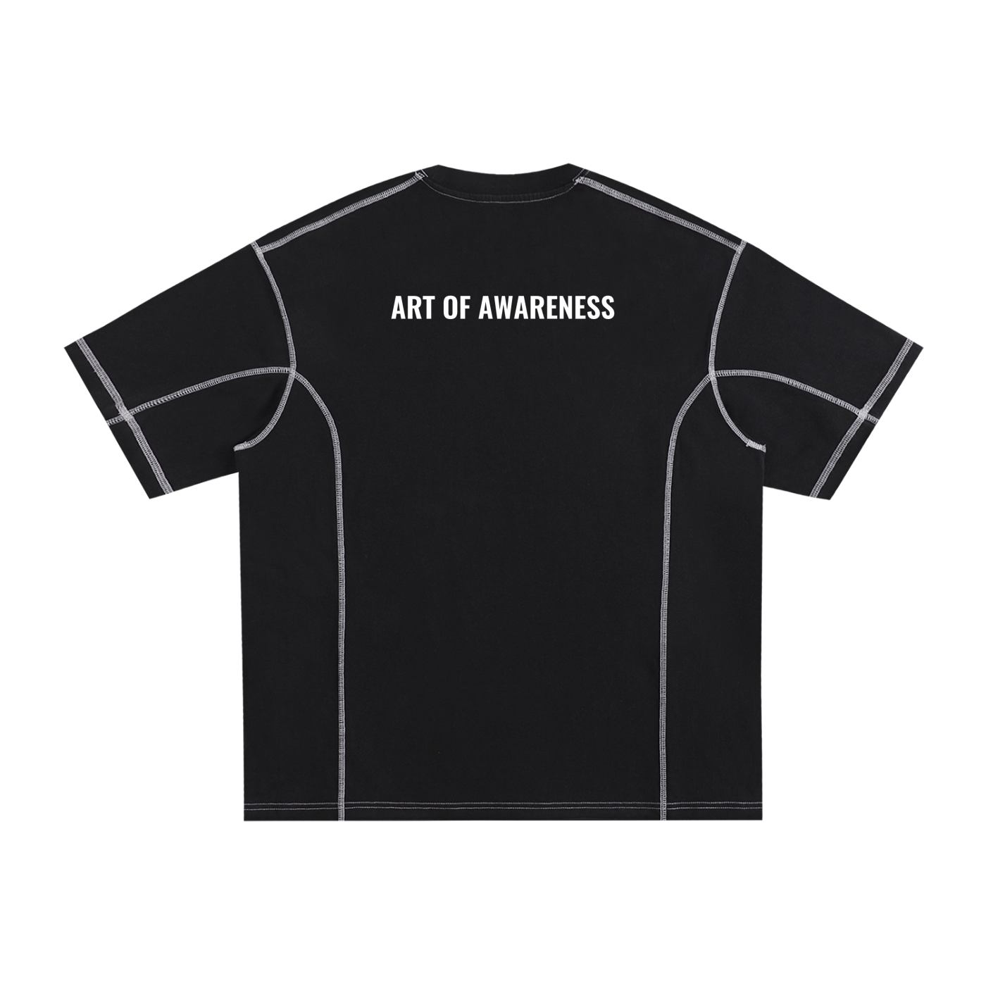 Cropped T-shirt Blk Art of Awareness bk.png