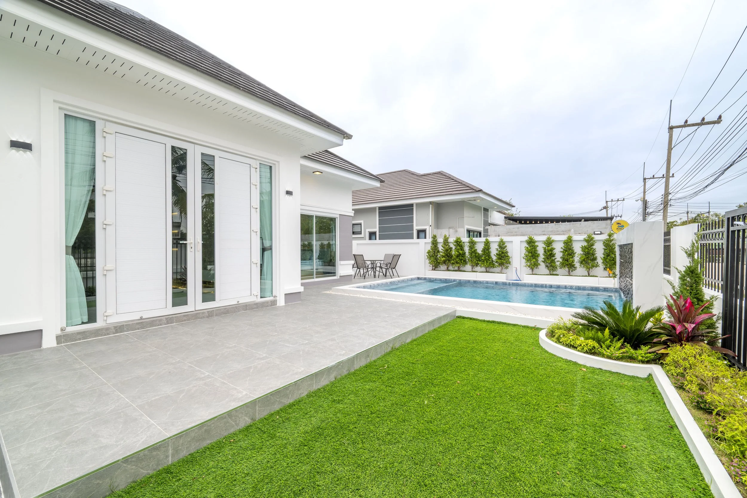 Garden area