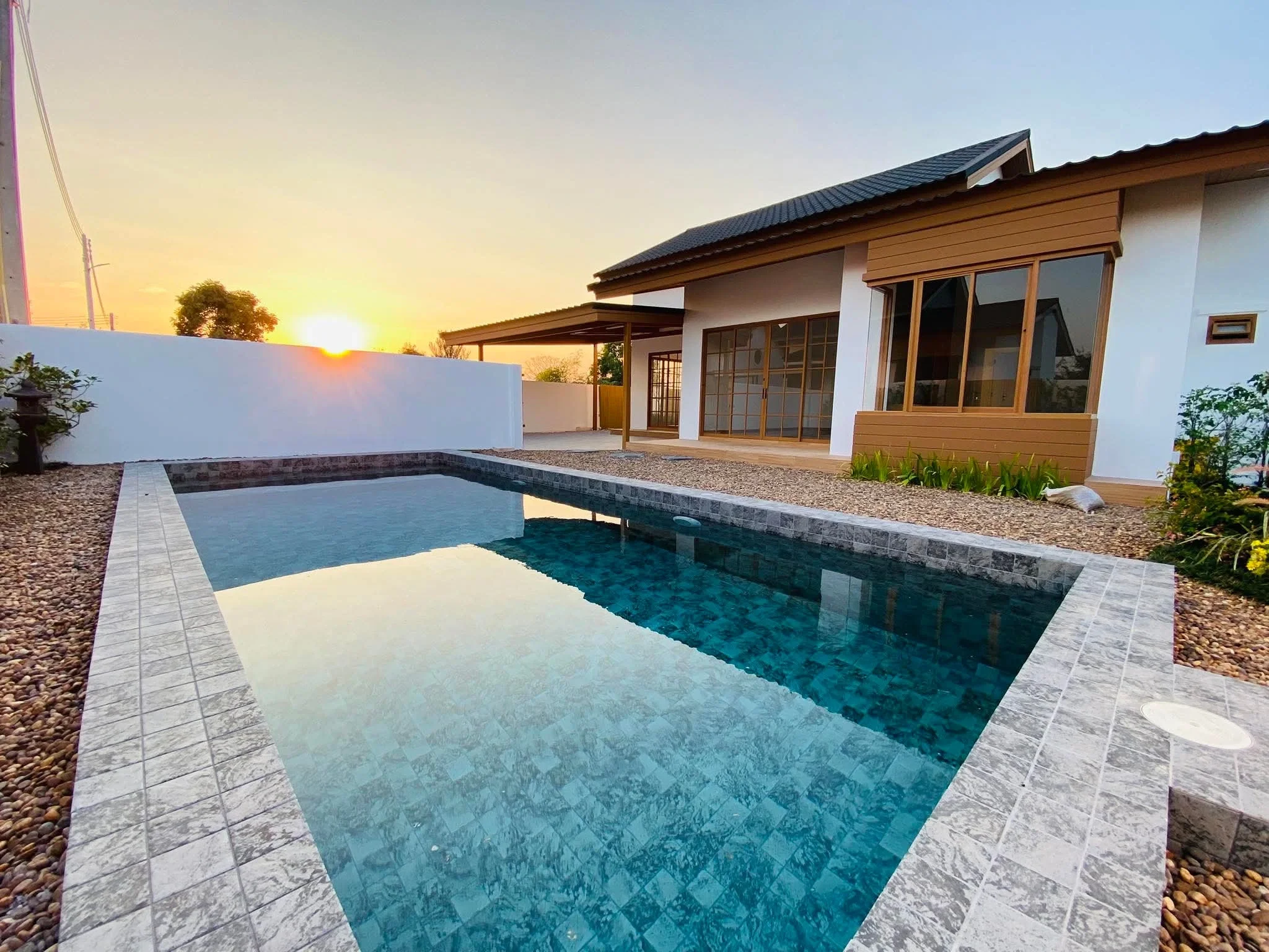 Baan Somdul 2 Japanese garden pool villa for sale in Hua Hin, Thailand