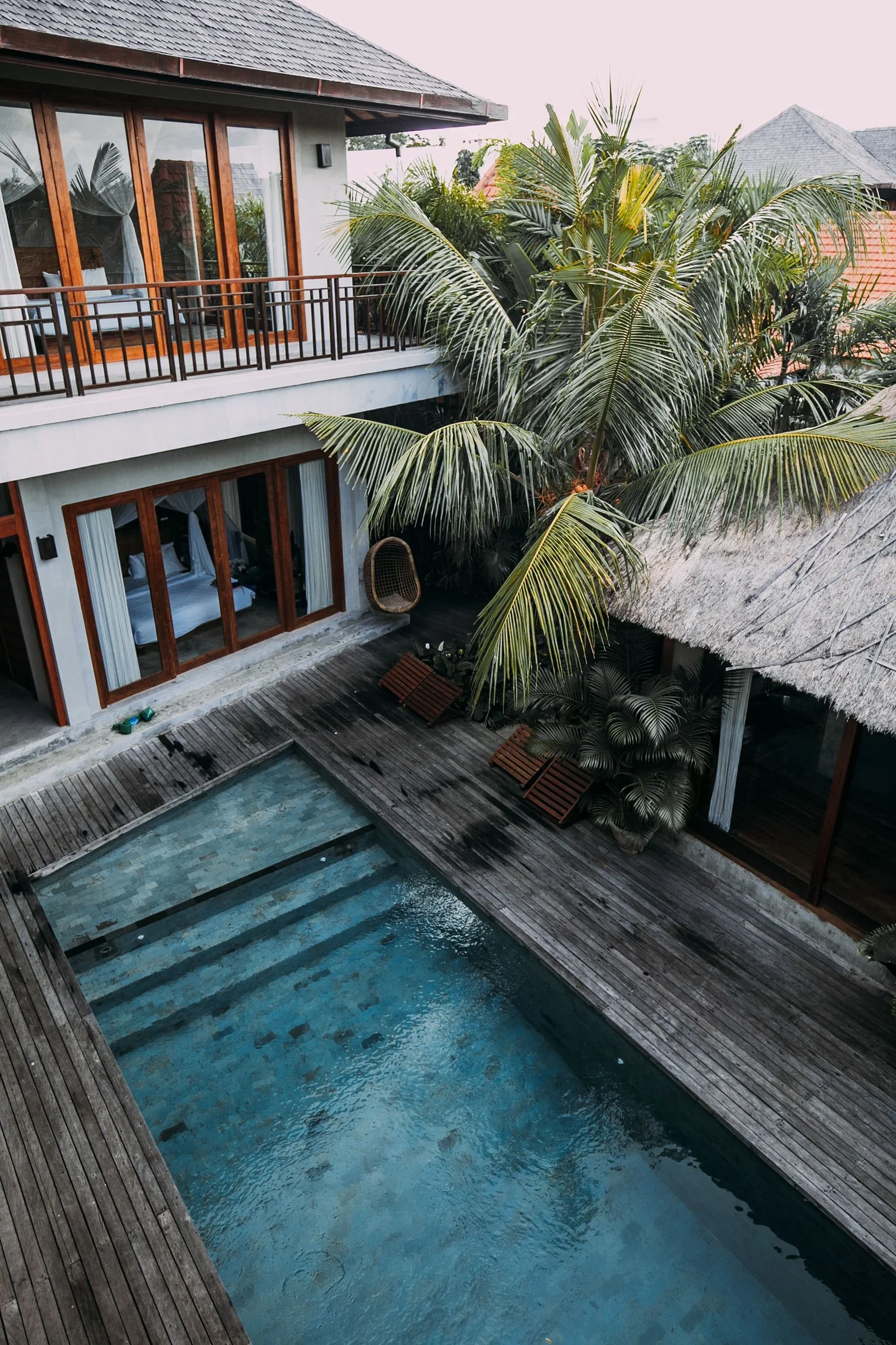 Tropical villa with private pool and landscaped garden
