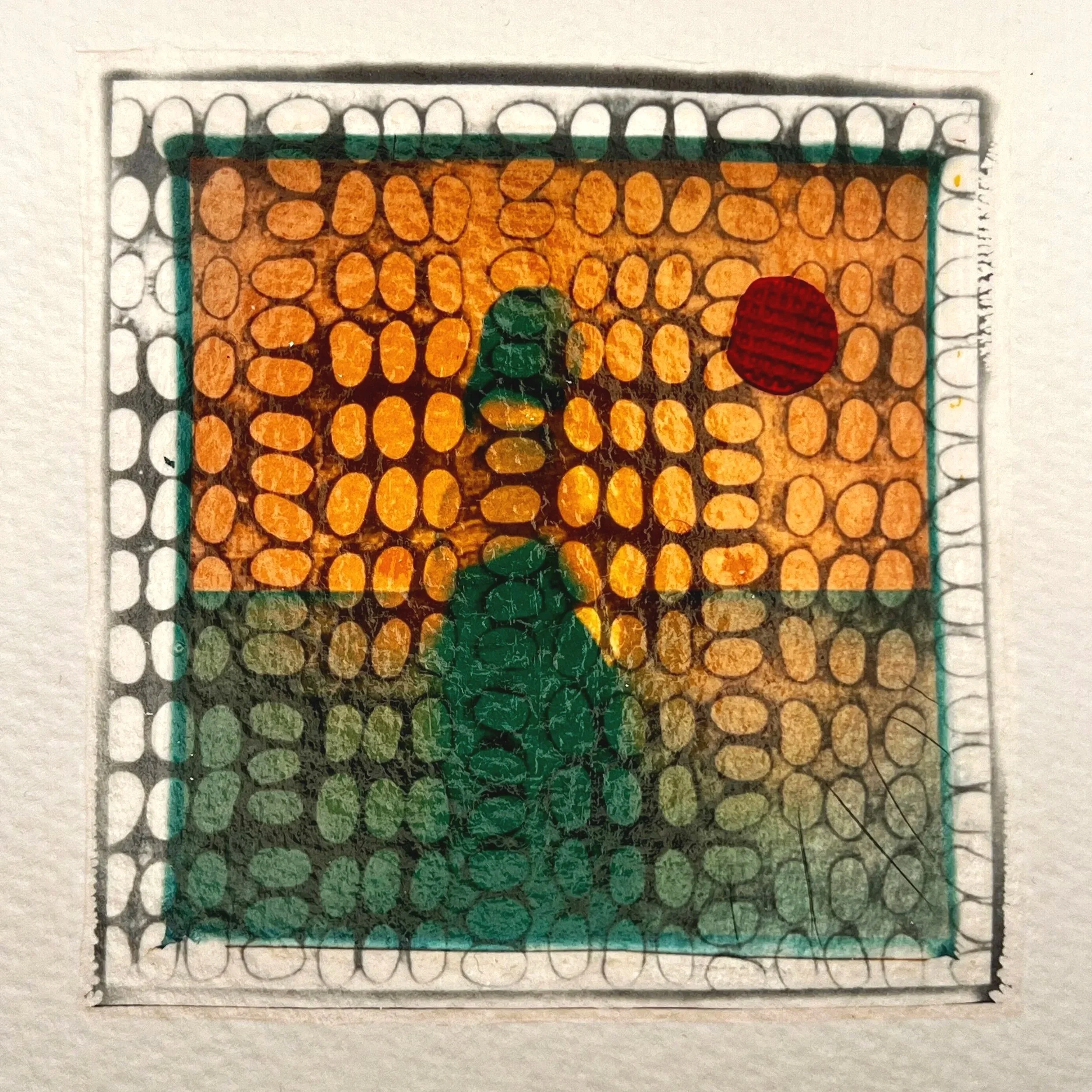 The Next Day | Polaroid Emulsion Lifts 8 X 8 inches