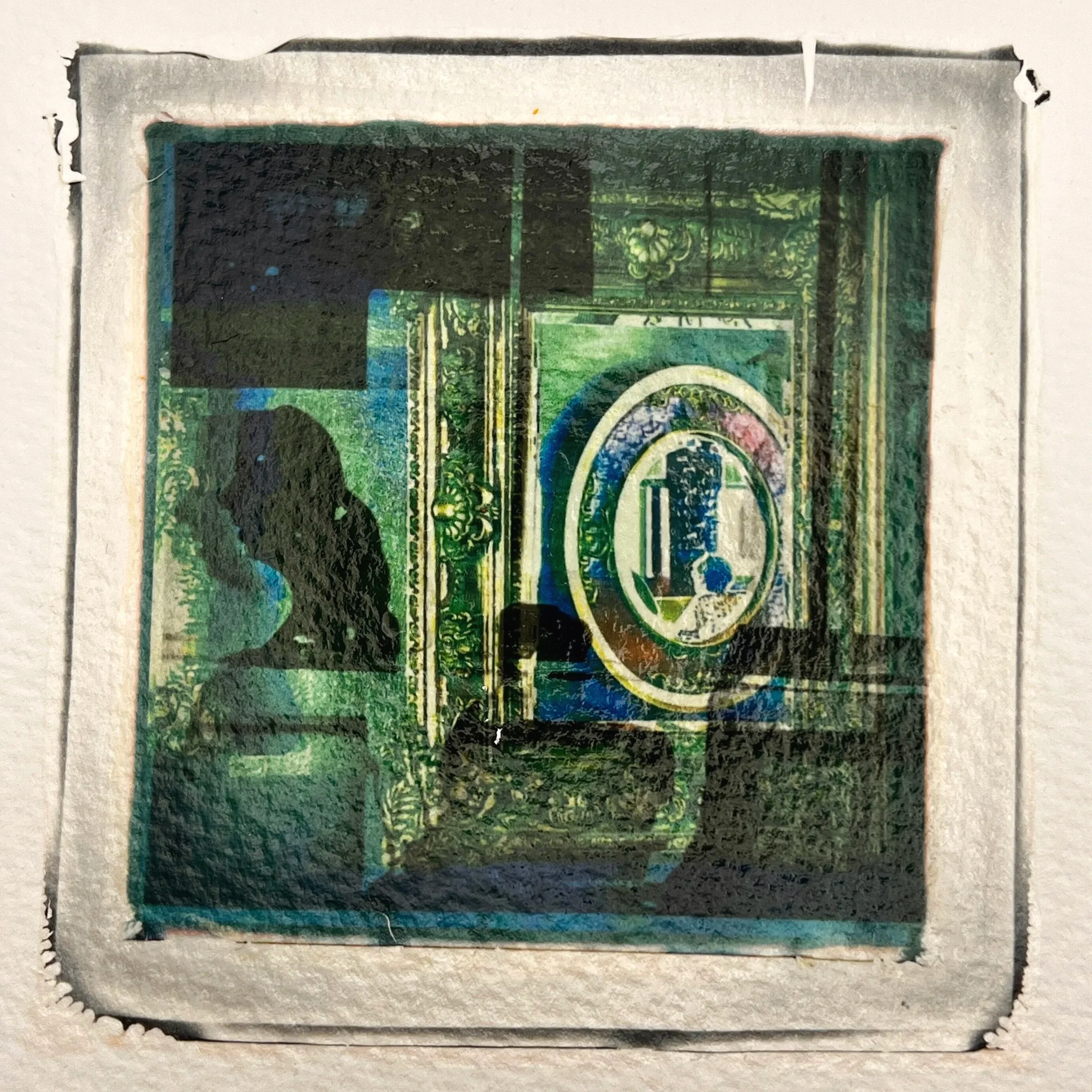 The Invitation | Polaroid Emulsion Lifts 8 X 8 inches
