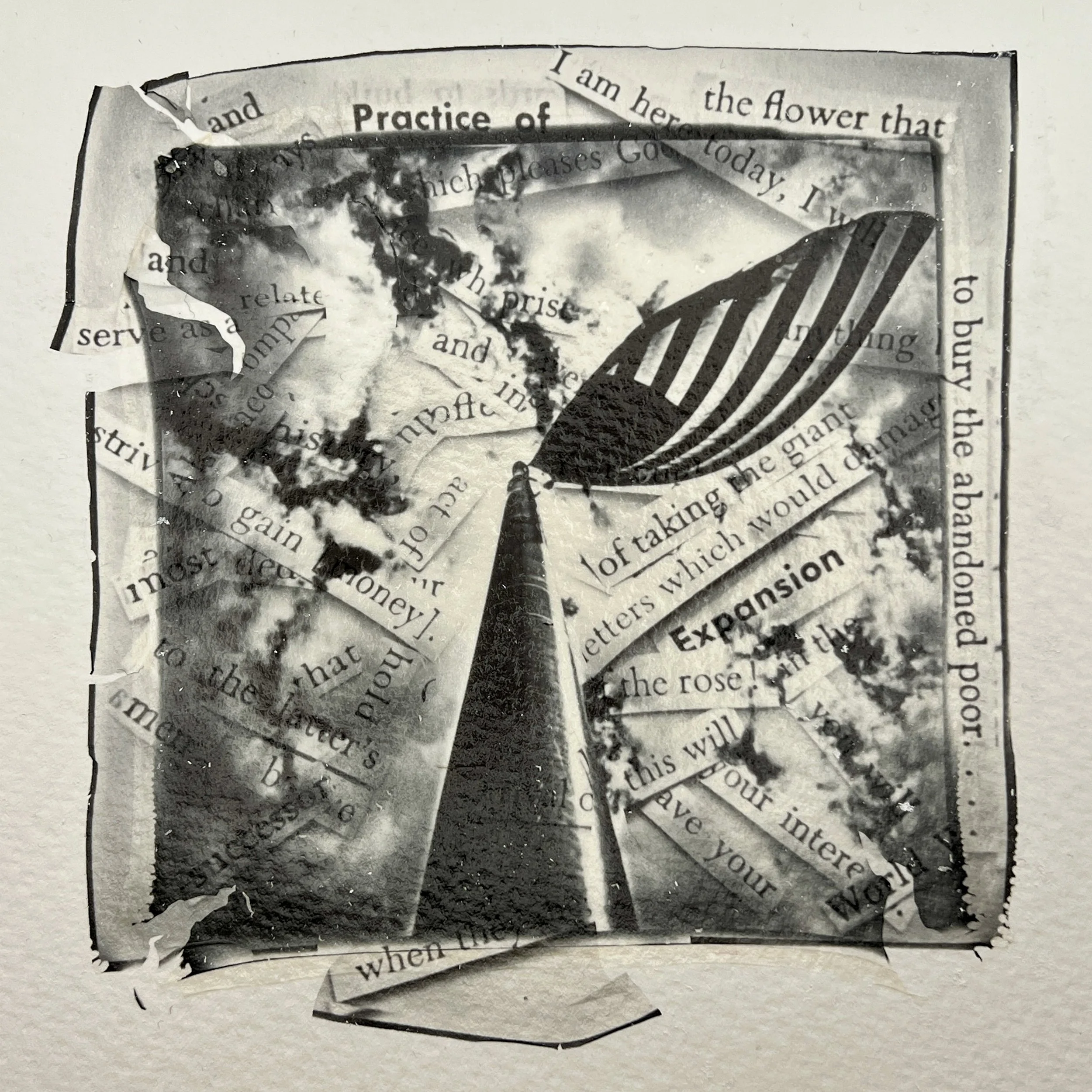 Our American Conversation: The Fabric of the Public Voice | Polaroid Emulsion Lifts 8 X 8 inches