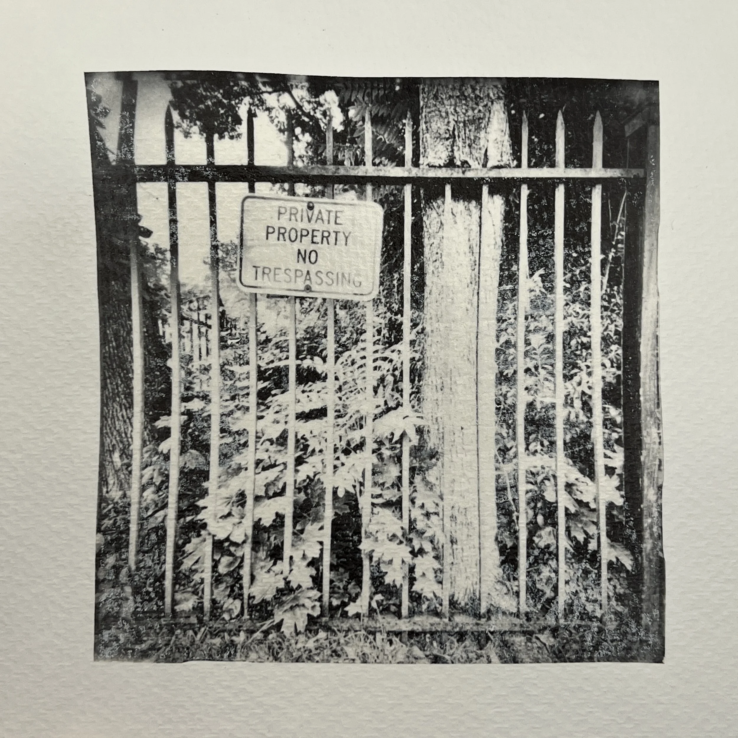 Private Property, No Trespassing