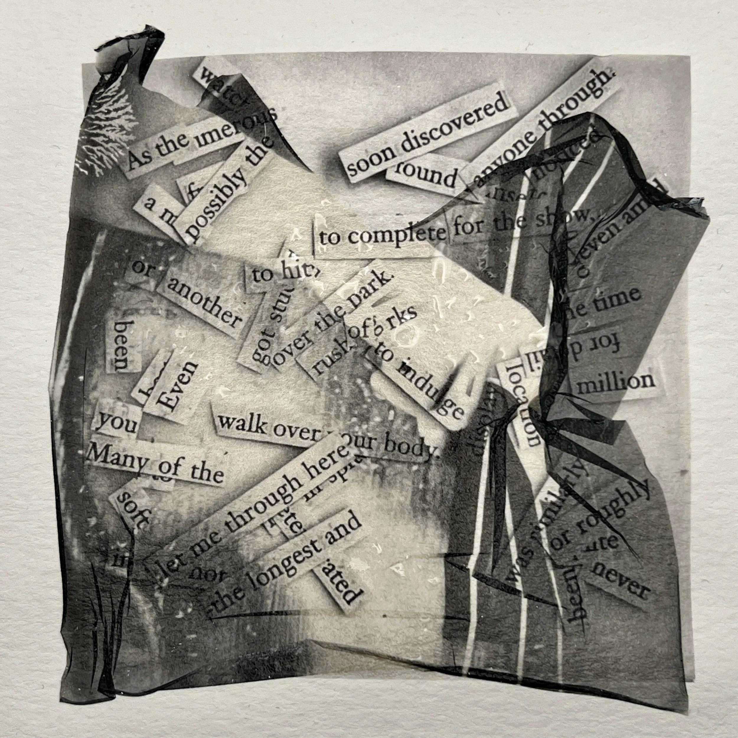 Improvisations | Polaroid Emulsion Lifts 8 X 8 inches