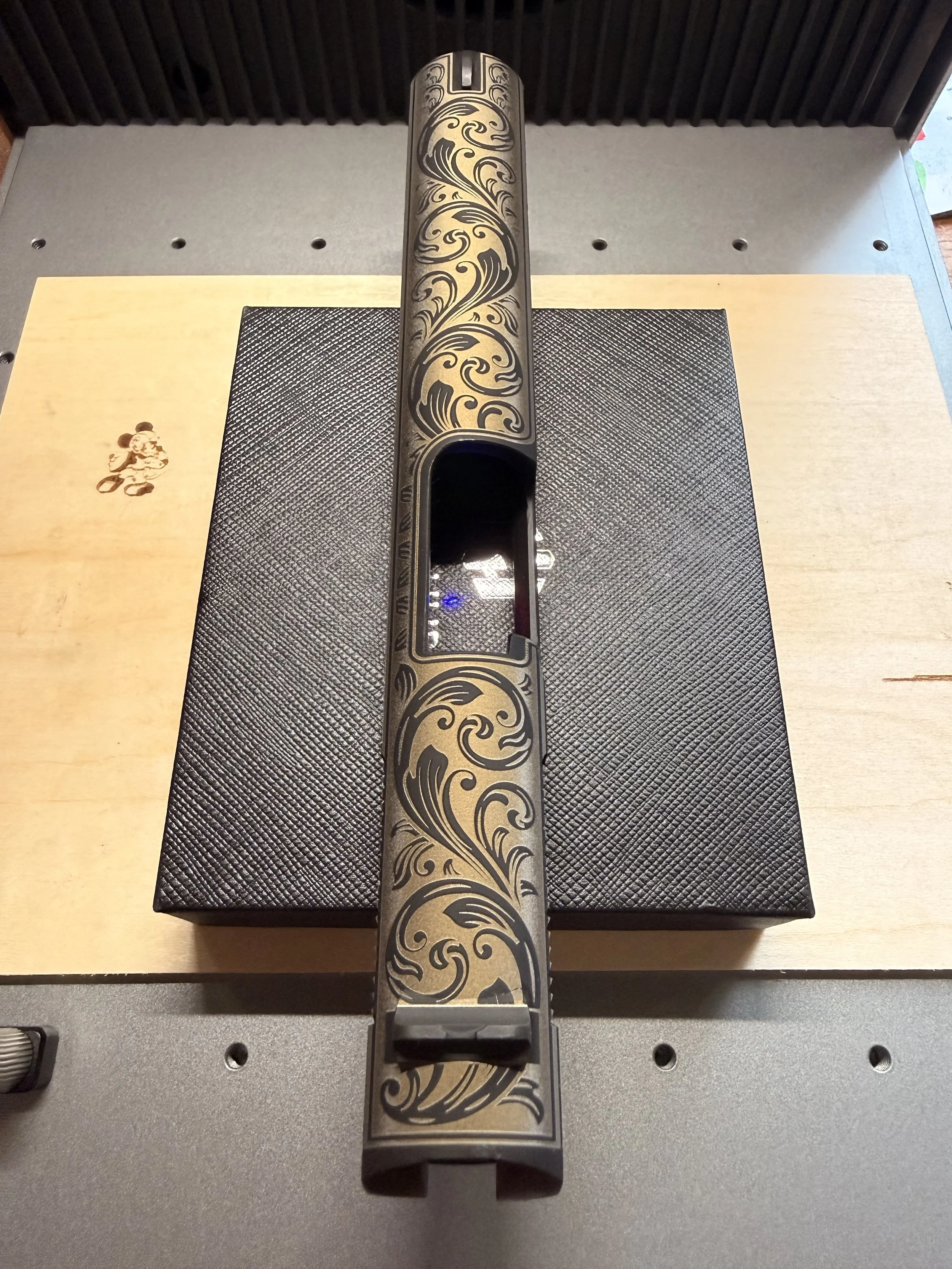 Elegance Etched Weapon Slide