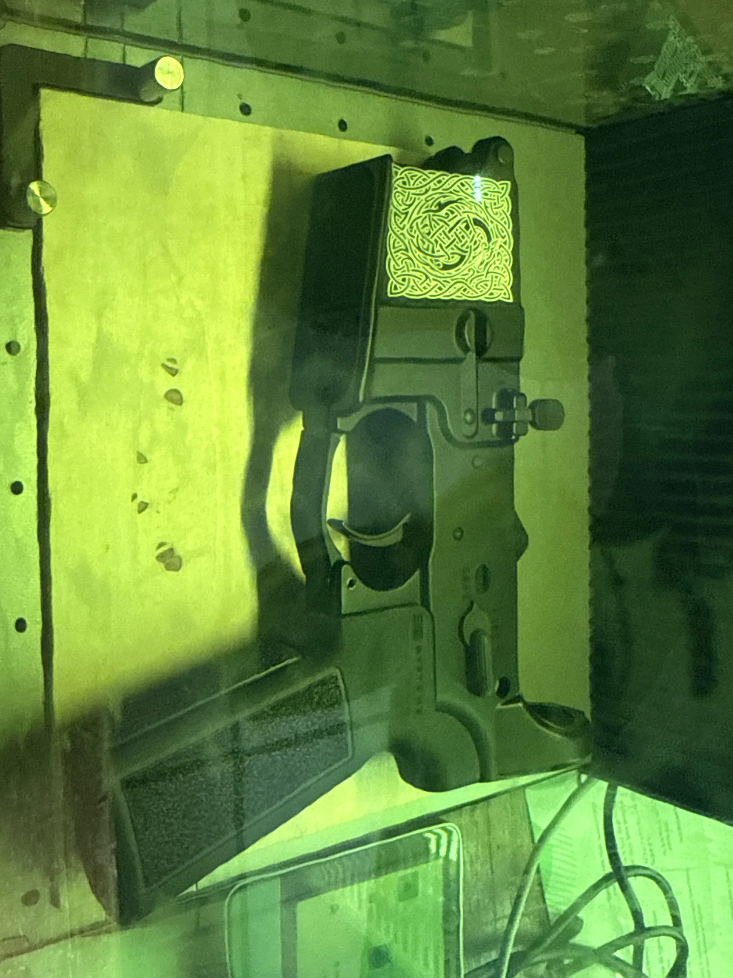 Custom Laser-Etched Weapon Designs