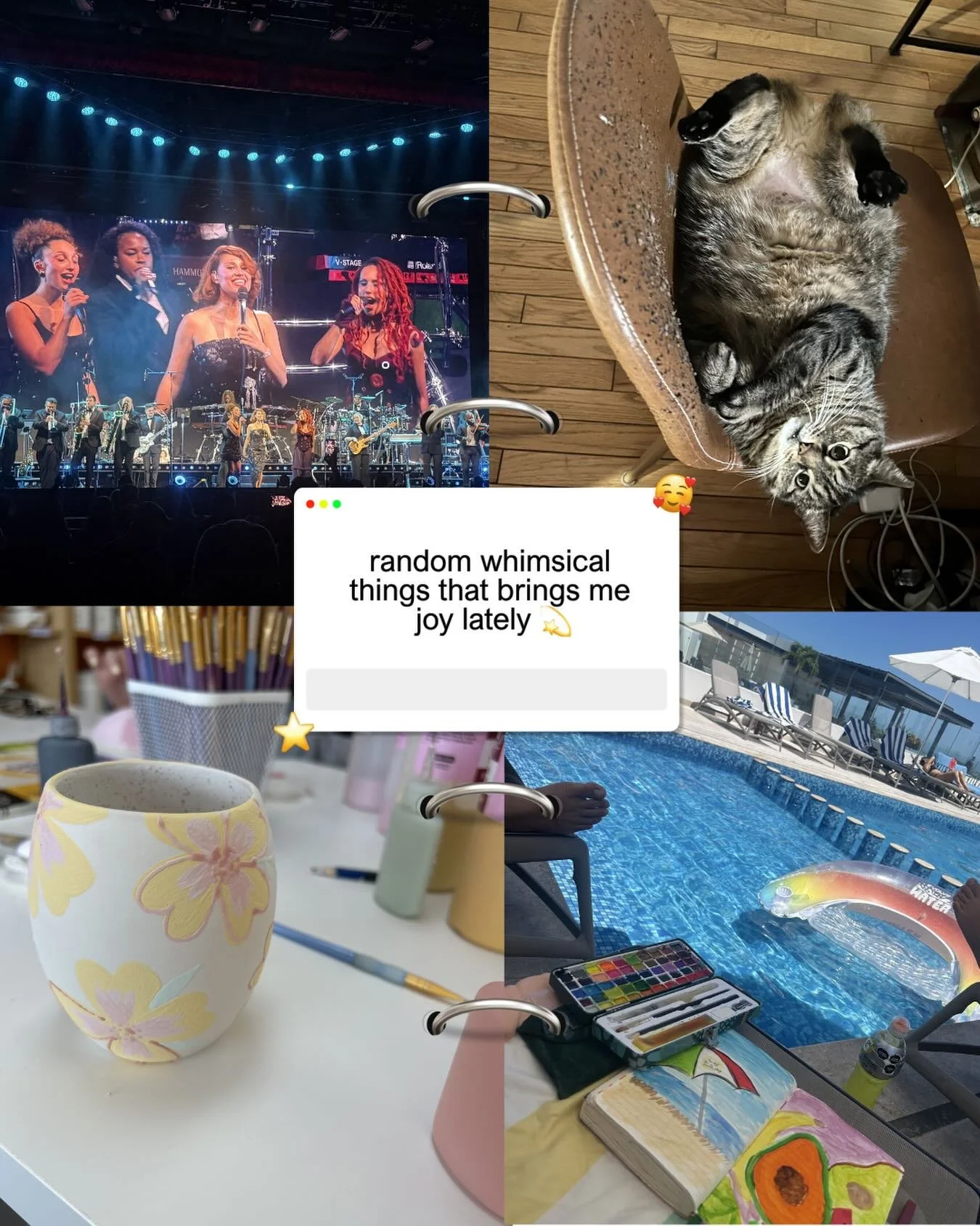 Rest is resistance, art is resistance, whimsy is resistance, JOY is resistance ✨✨✨
.
In the midst of all the horrible things in the world, balancing awareness, advocacy and compassion to support yourself and others with creation of whimsy and joy in 
