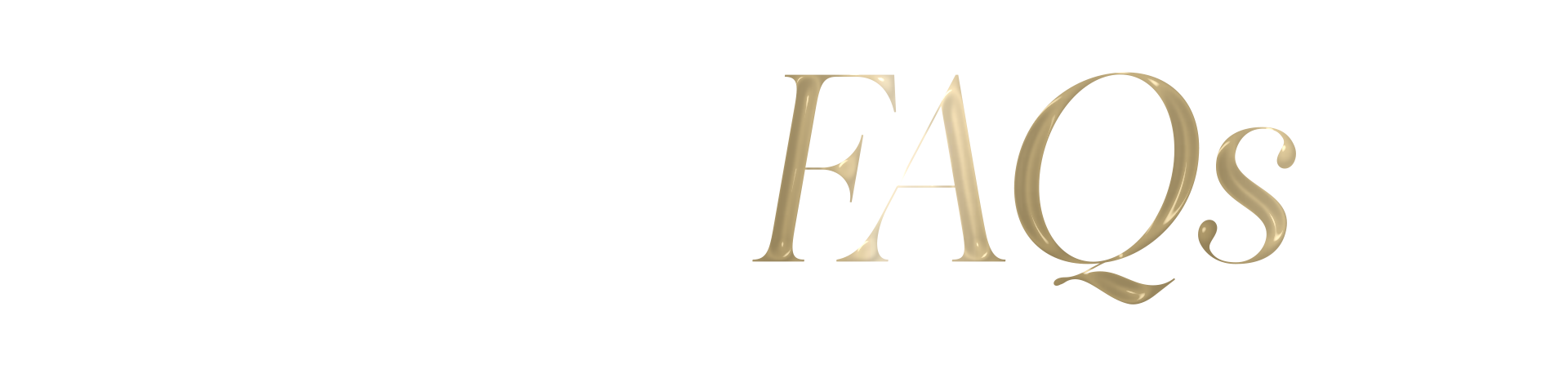 Gold metallic text spelling "VAMOS" with a shiny, reflective surface.