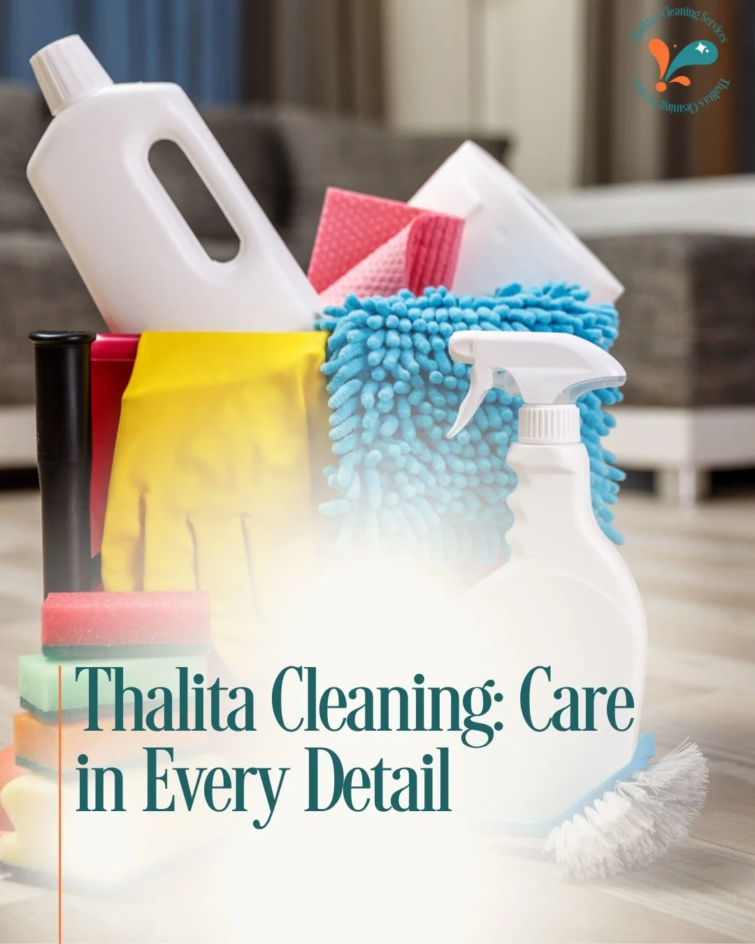 There&rsquo;s nothing better than seeing the transformation and feeling the difference a proper cleaning makes! At Thalita Cleaning, every detail is handled with care to ensure more health, comfort, and well-being in your daily life. 

#CleaningServi