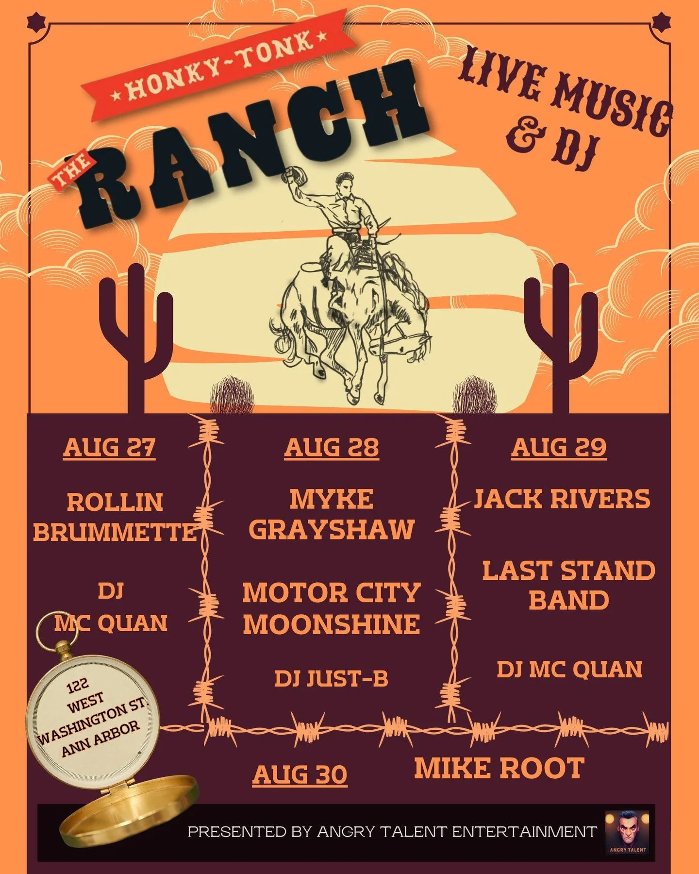 Campus is full again, the group chats are active &amp; the bands are booked. 
Welcome back, Ann Arbor 🤠

#welcomebackstudents #livemusicaa #annarborevents #theranch